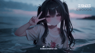 动漫女孩