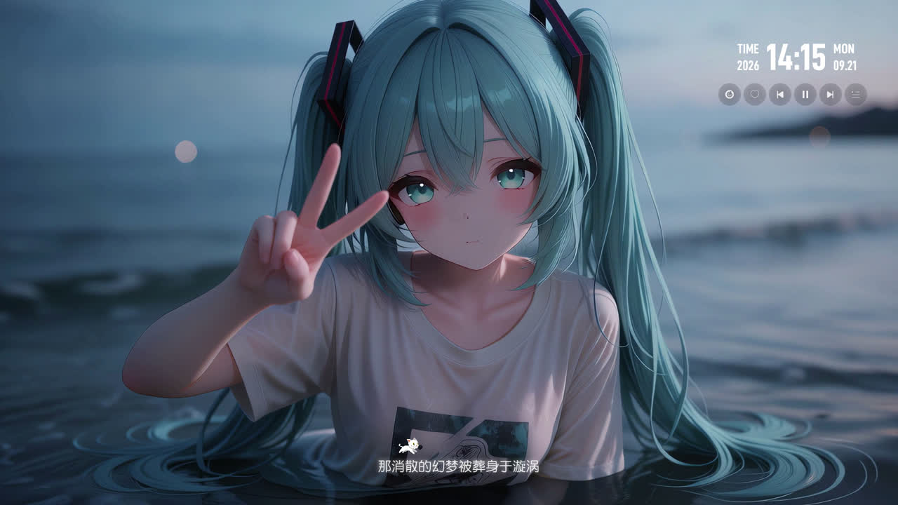 水中初音
