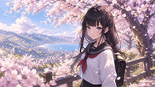 春山见樱