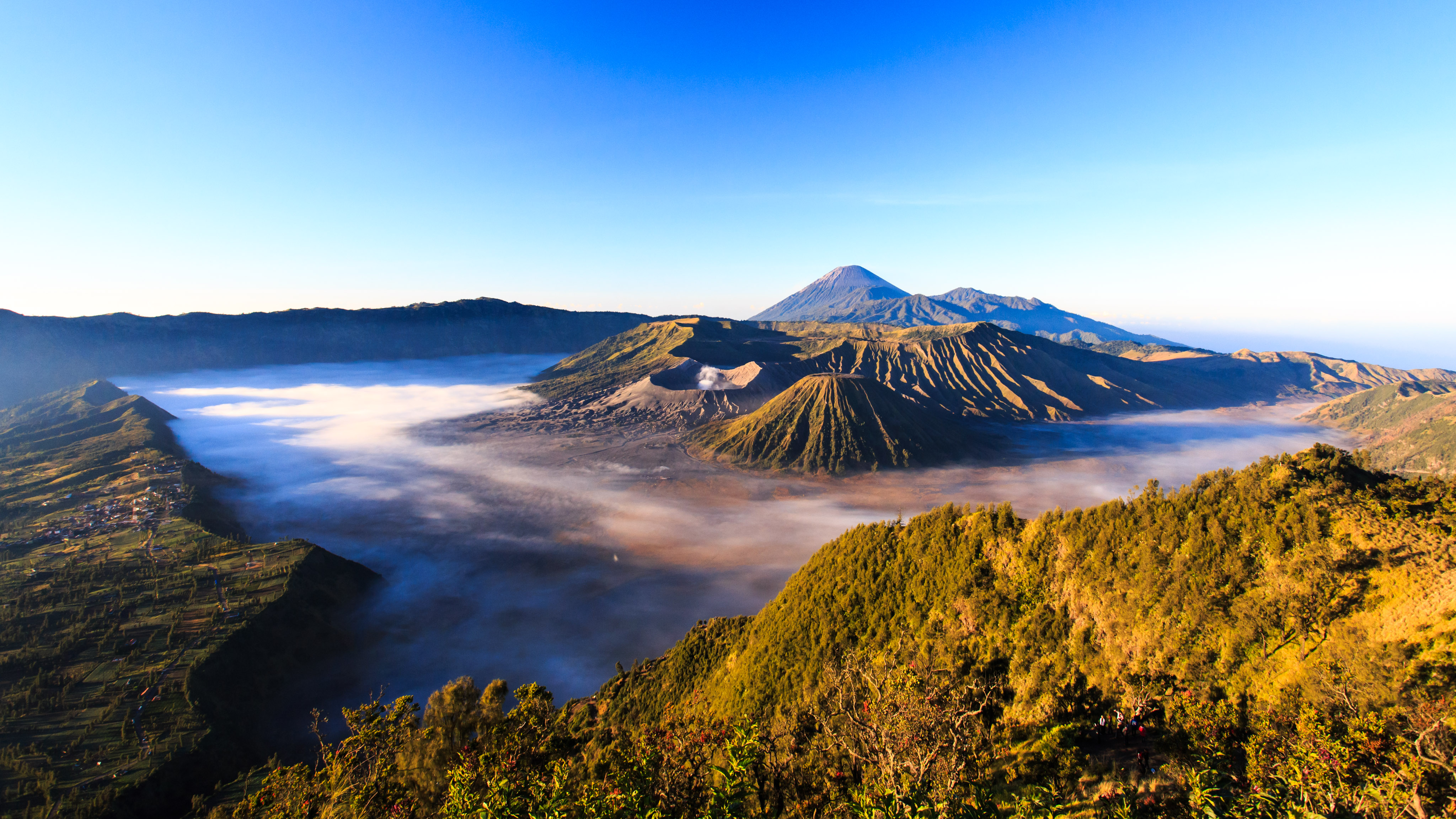 婆罗摩火山4K风景壁纸_14570