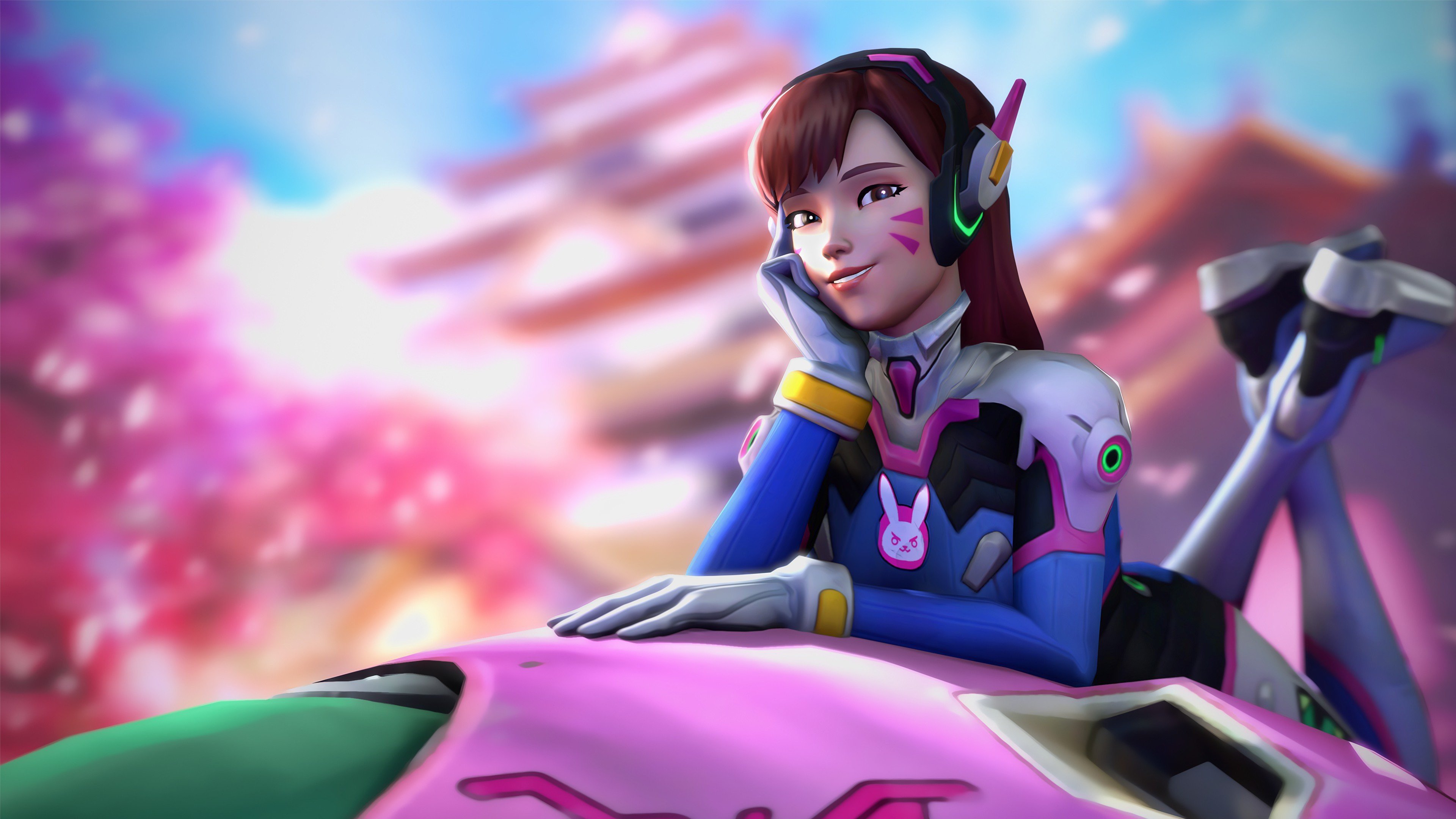 守望先锋d.va 4k壁纸_5347