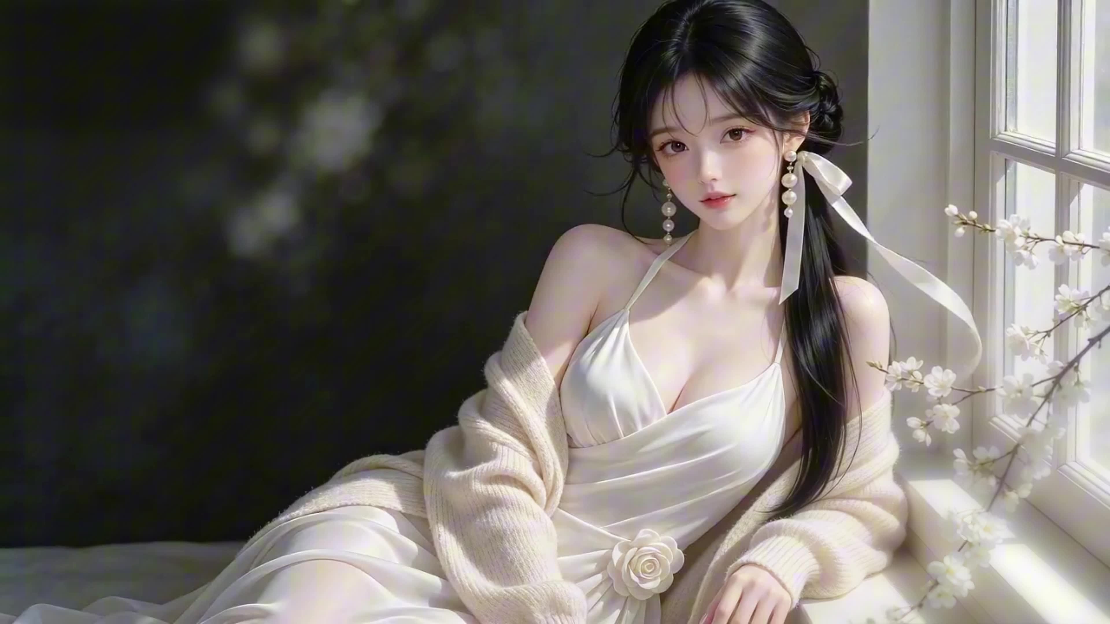 小表情少女