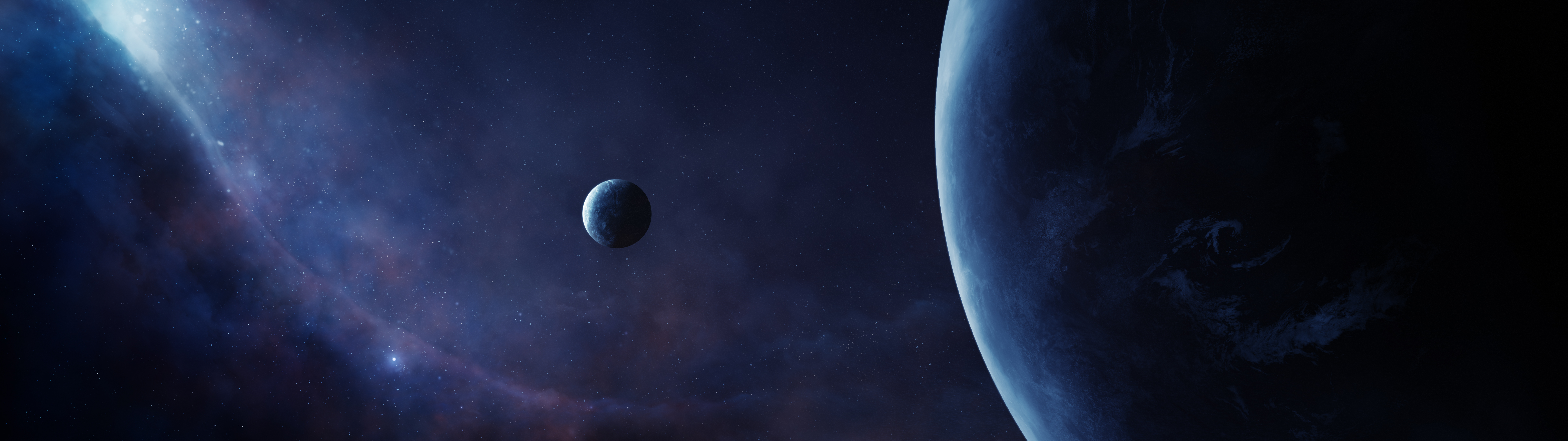 宇宙星球星空7680x2160_15069