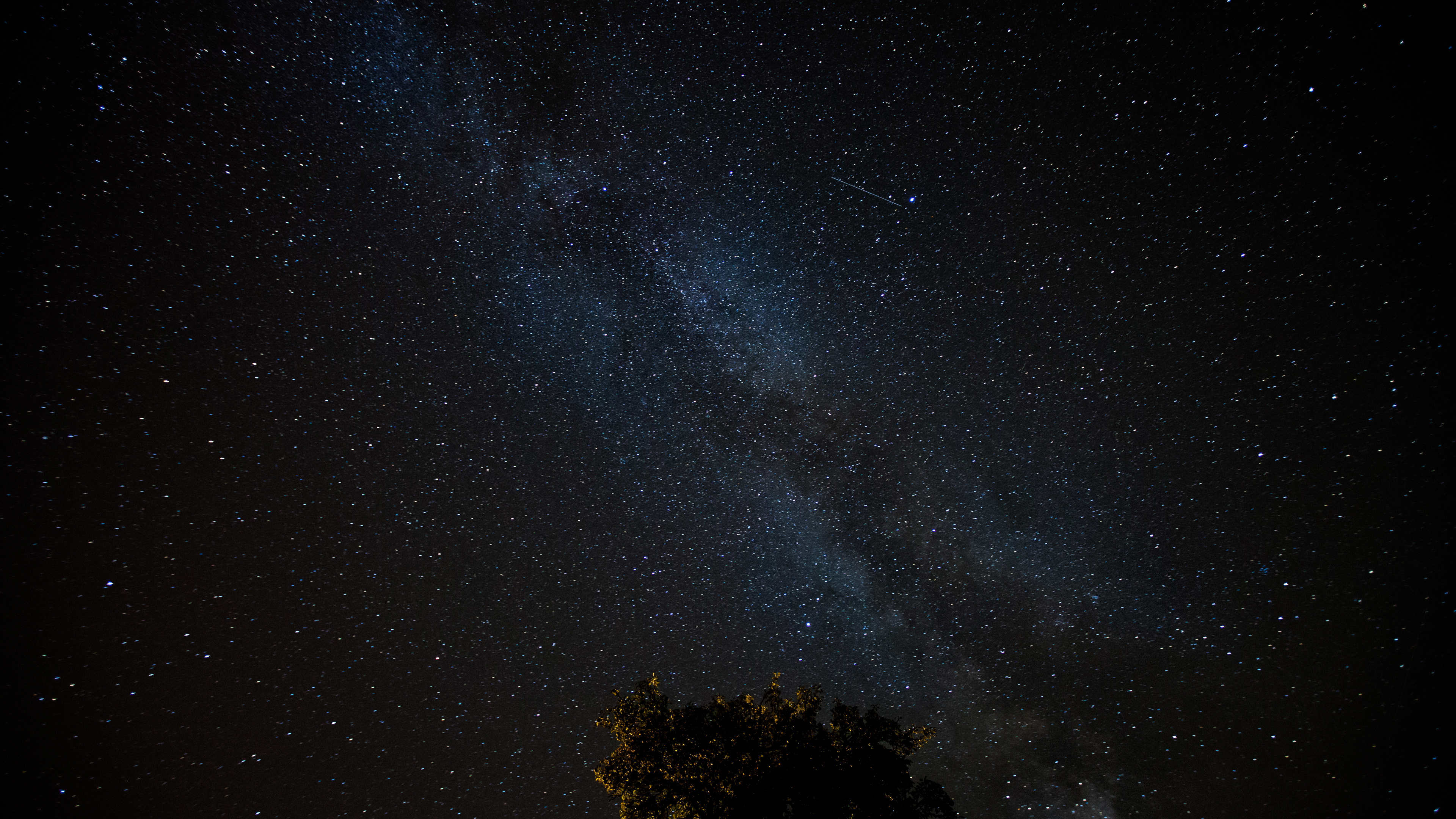 夜 星星 银河系 星空 4K_11333