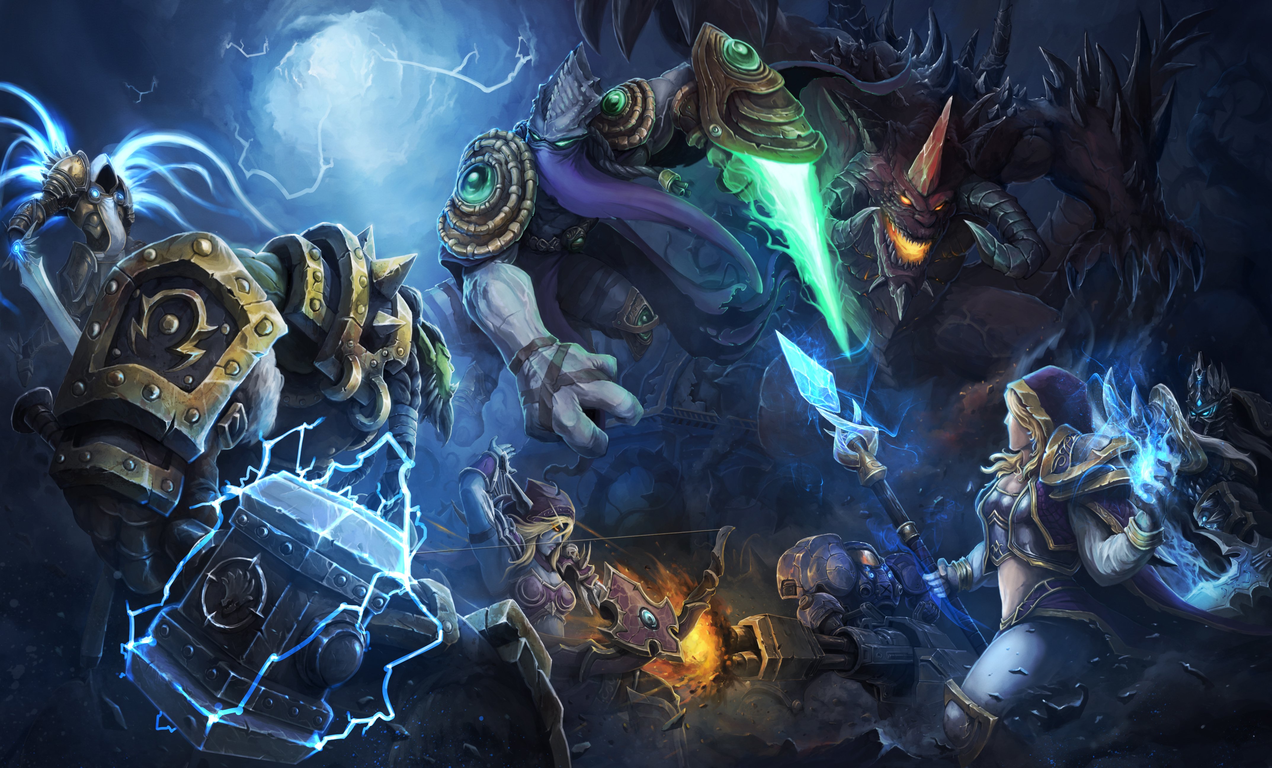 女孩 魔术 恶魔 战士 星_13115