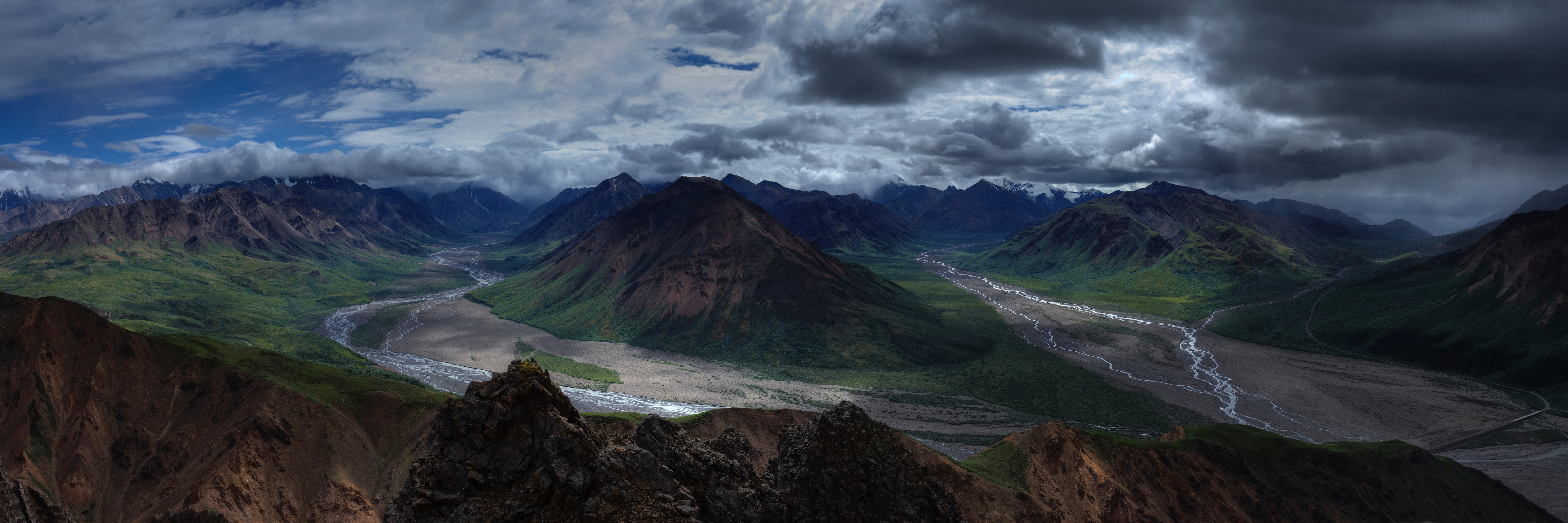 山 河 全景图 9K风景壁_9988