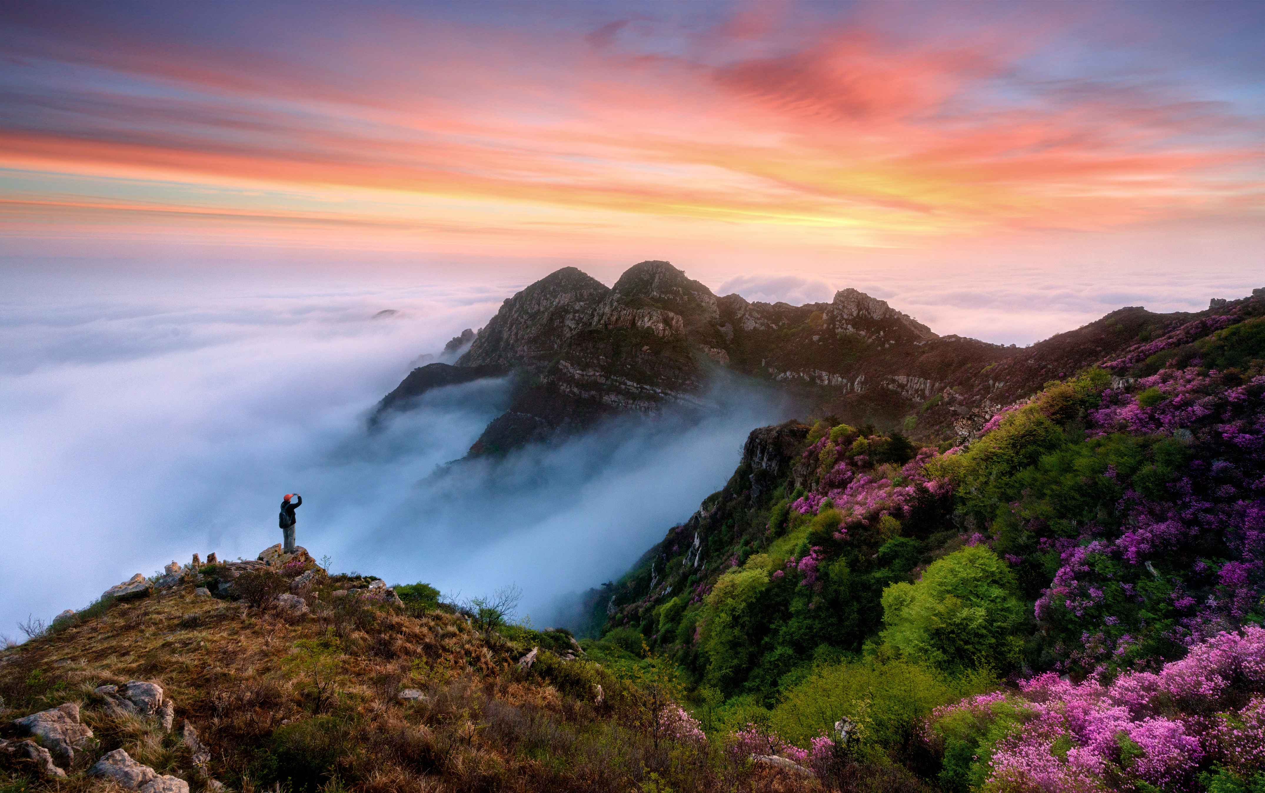 山脉美景4k摄影风景图片_5582