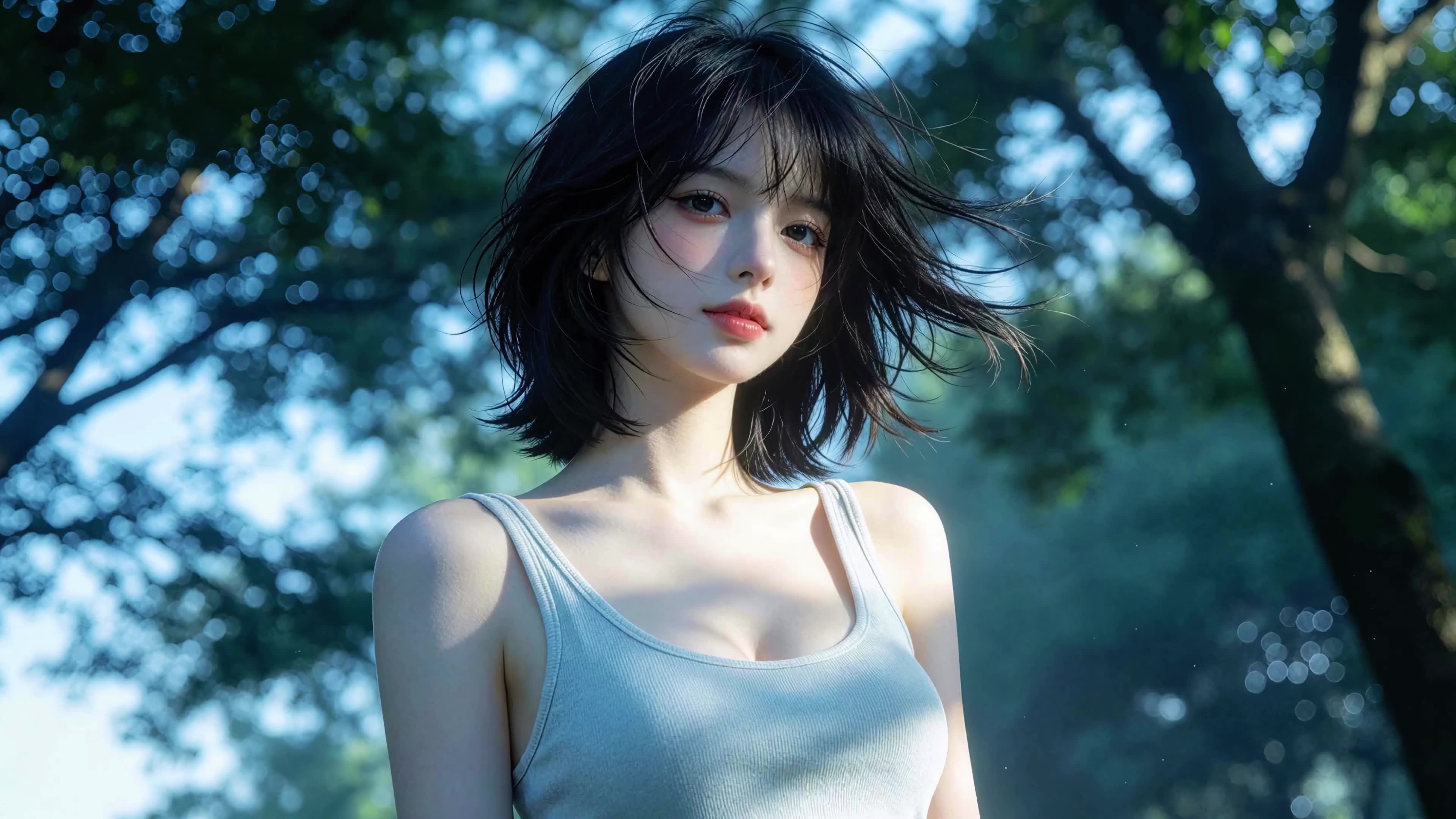清新美女壁纸