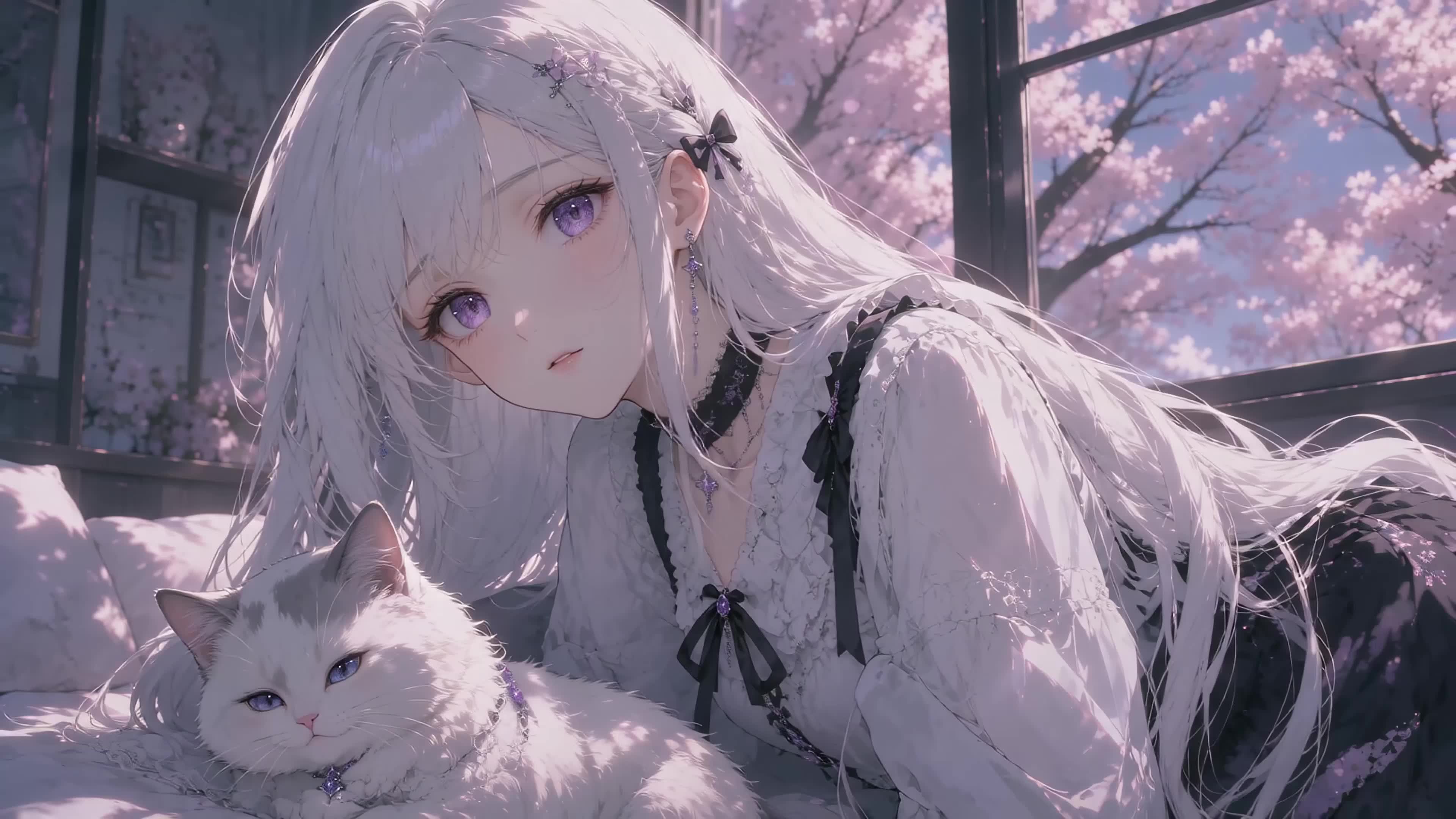 猫咪与少女