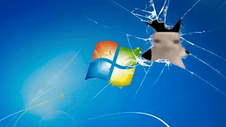 Windows 7 猫吃东西