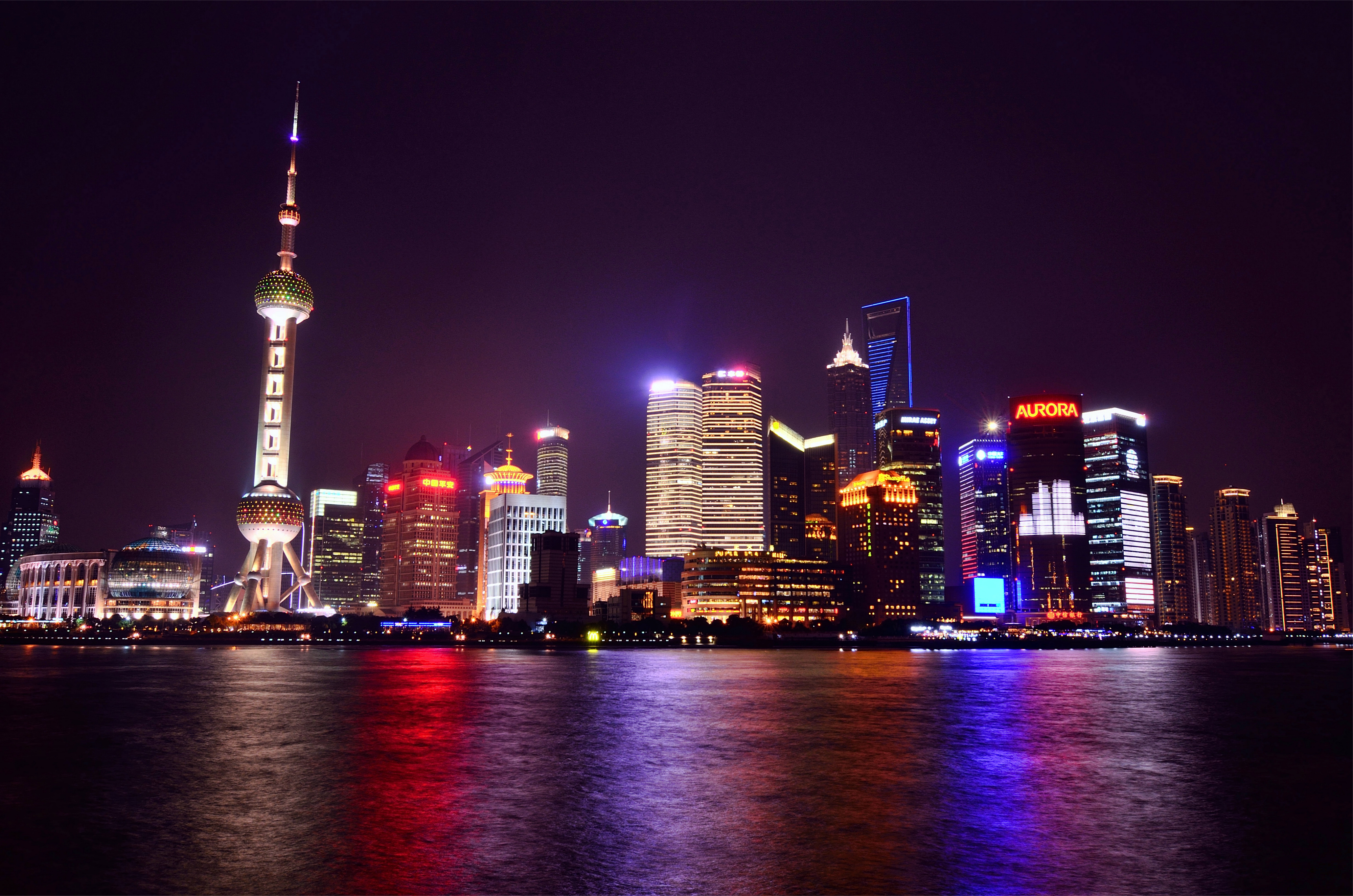 摩天大楼 上海夜景风景4_6987