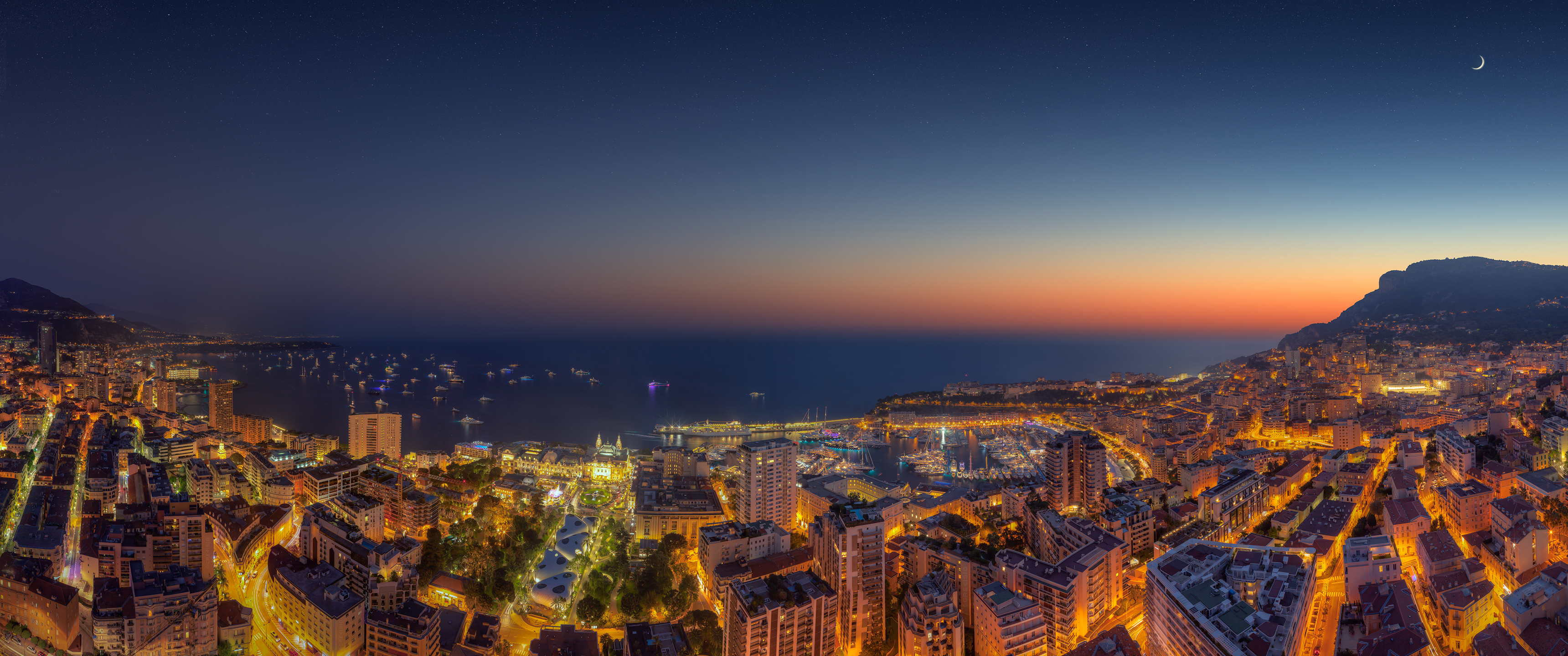 摩纳哥风景3440x1440桌_20329
