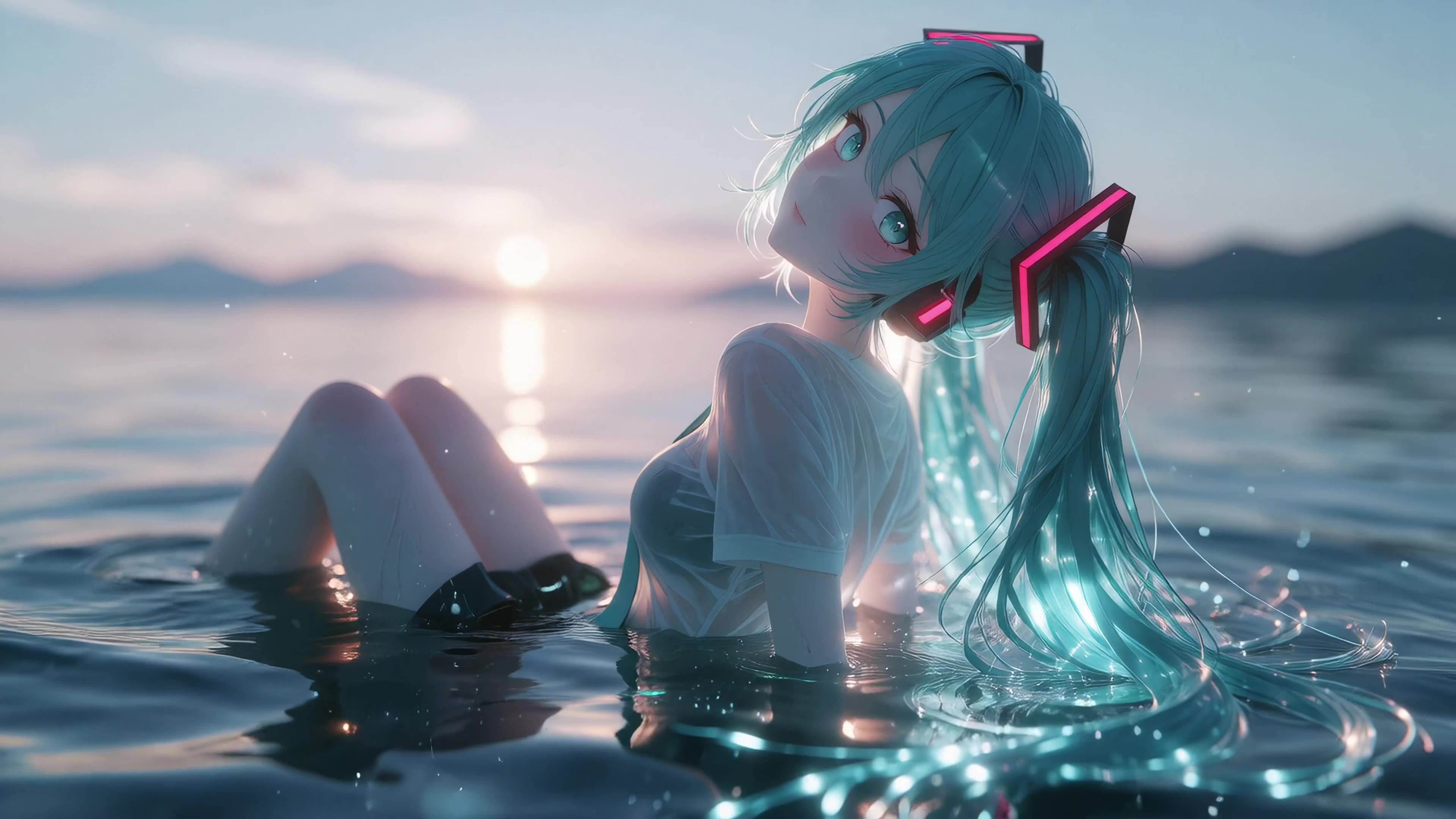 海畔初音