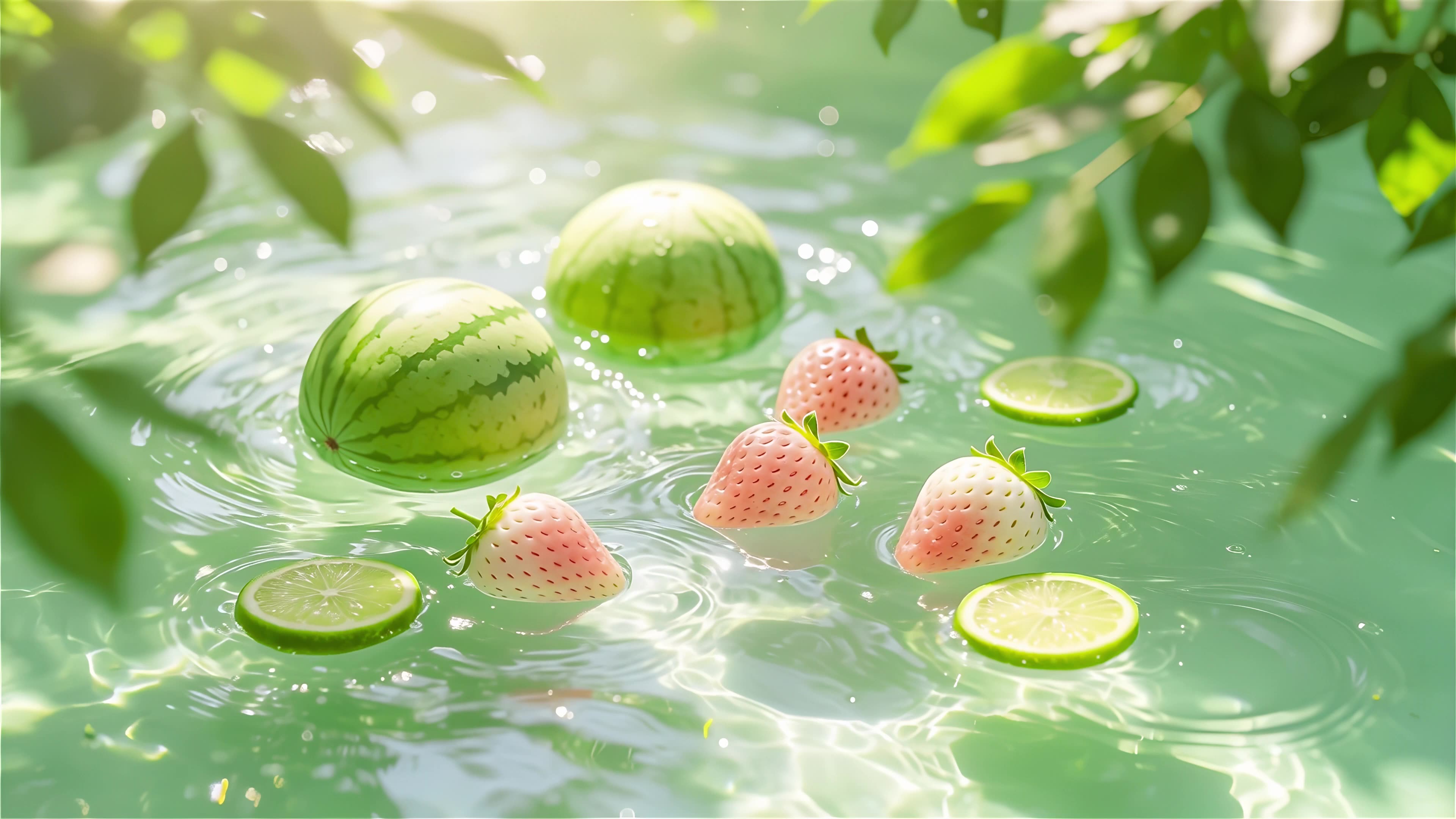 生财流水护眼桌面