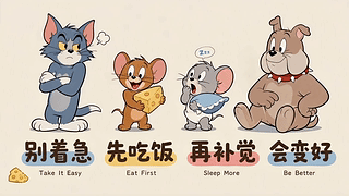猫和老鼠的祝福