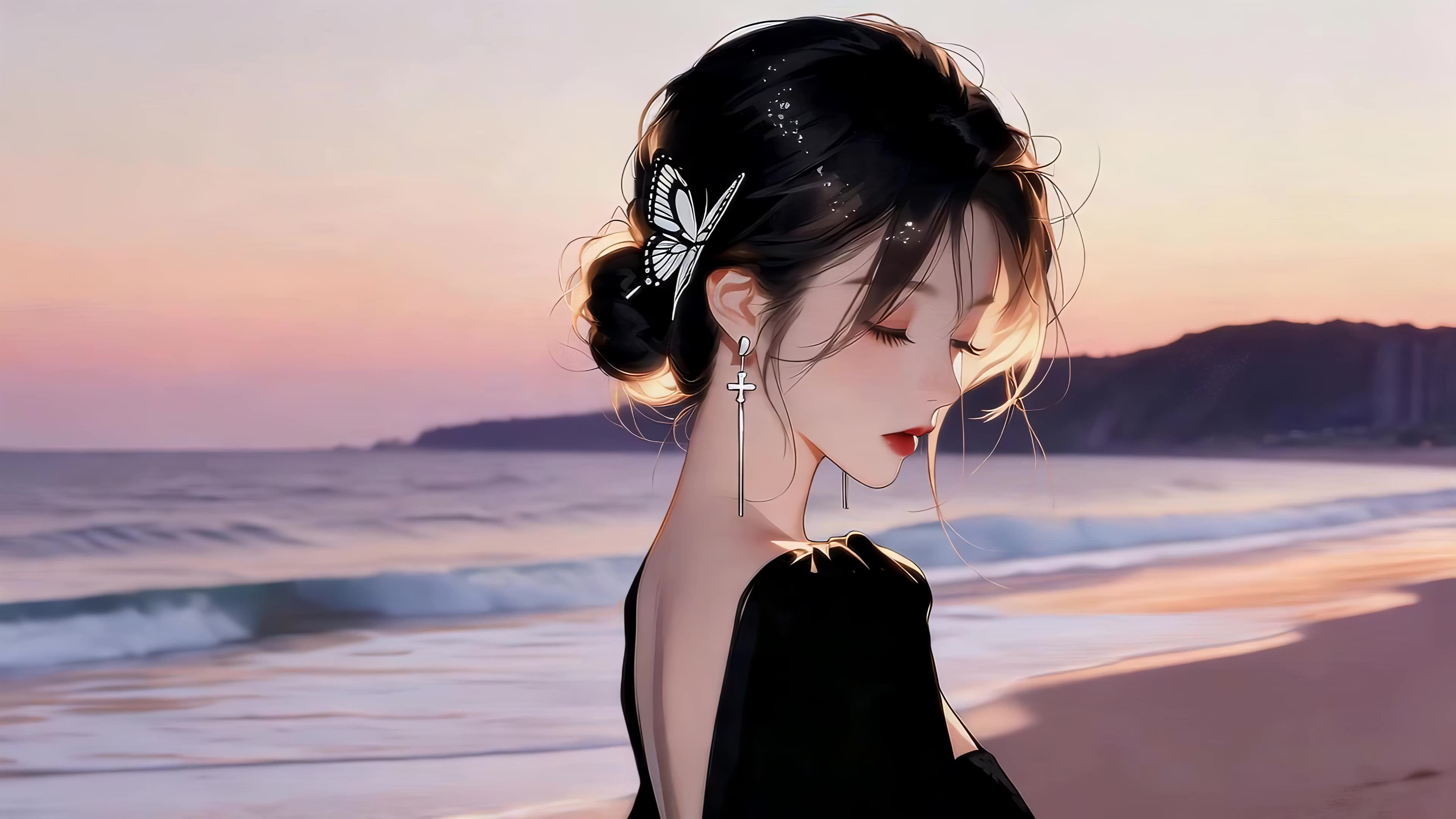 海边女孩