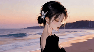 海边女孩