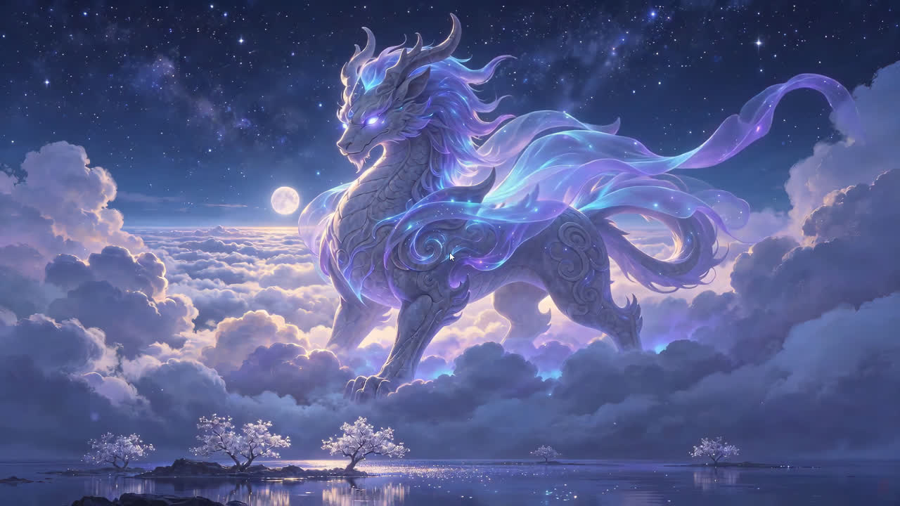 紫纱麒麟