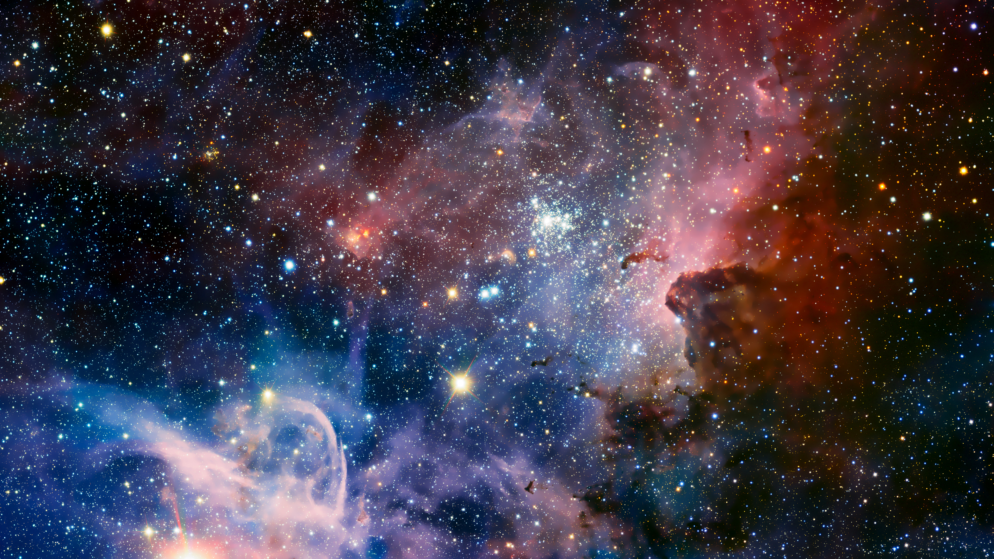 星云 星空4K高清壁纸_9432