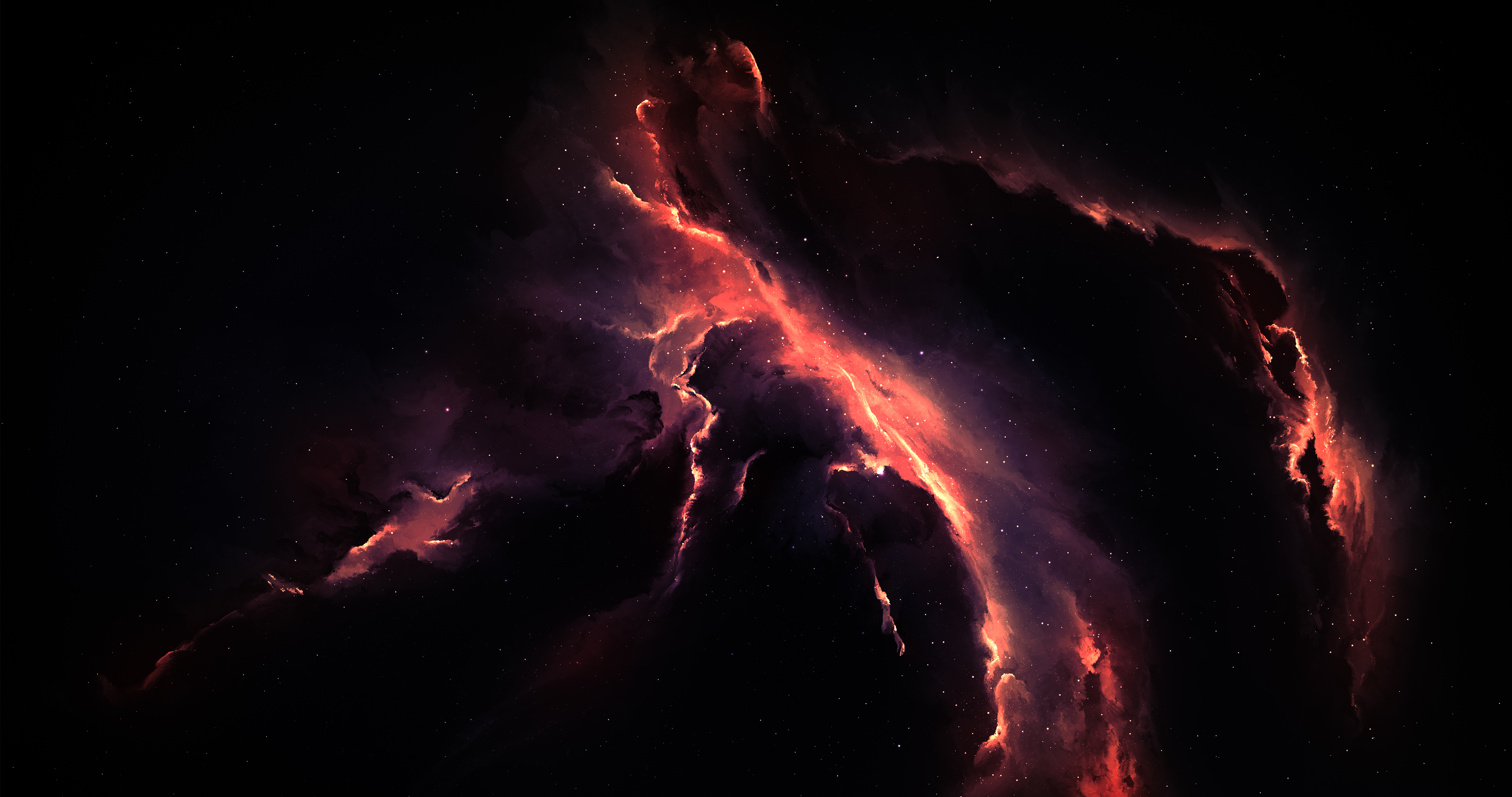 星云4096x2160壁纸_18399