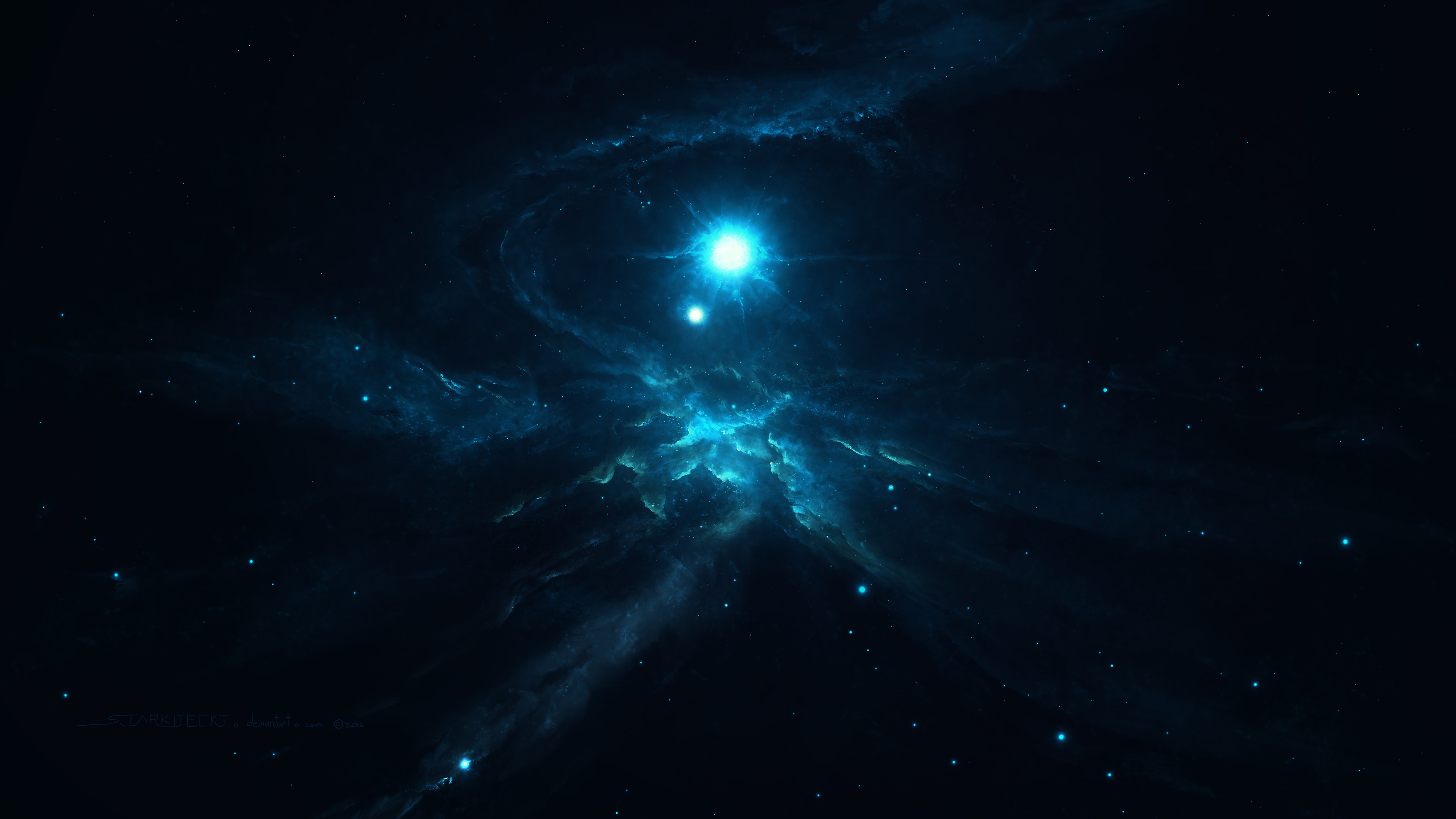 星云星空3840x2160壁纸_13952