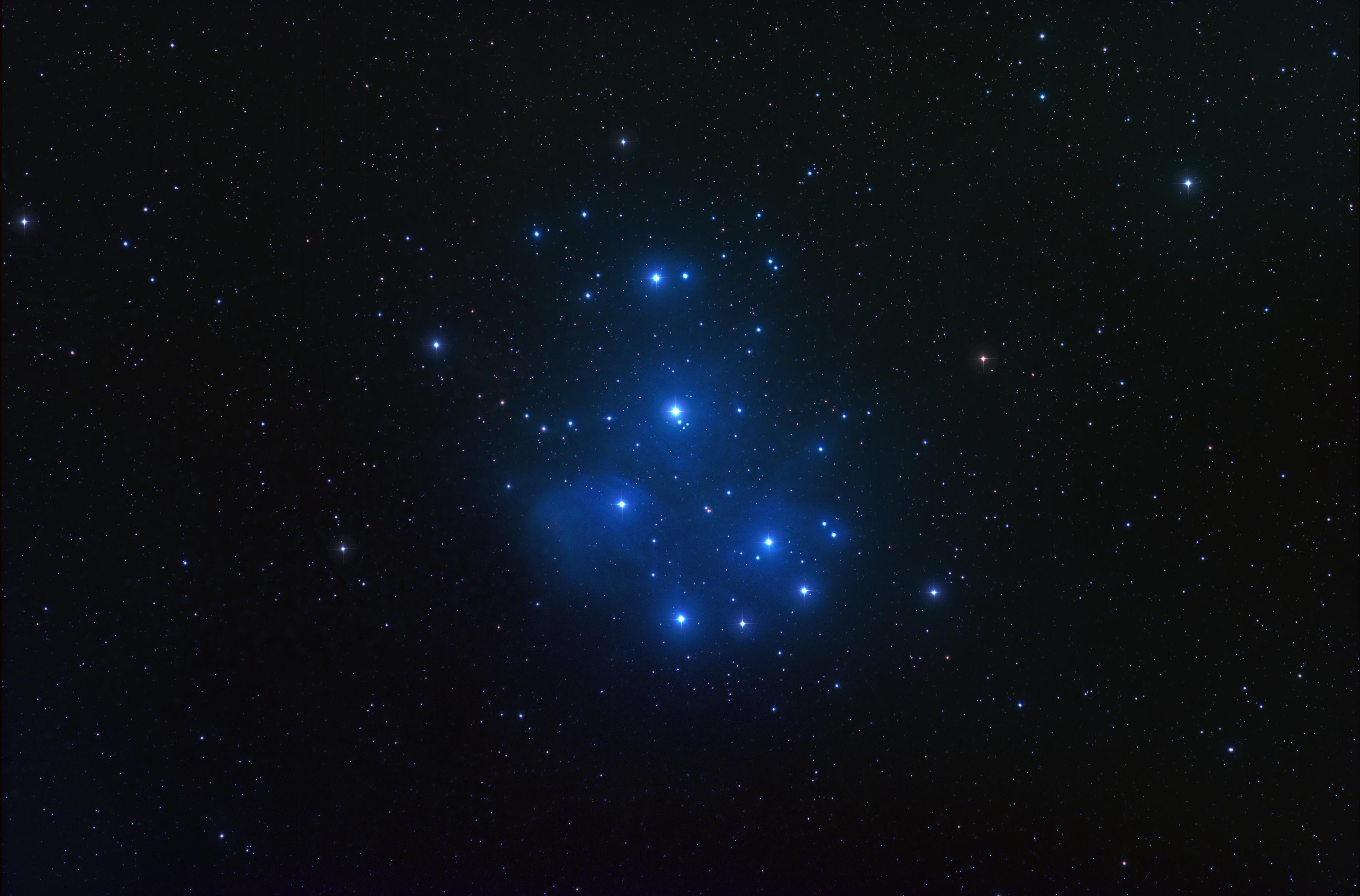 星空 昴宿星团4K壁纸_9802