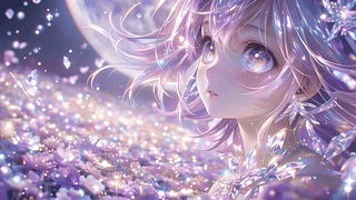 花海与少女