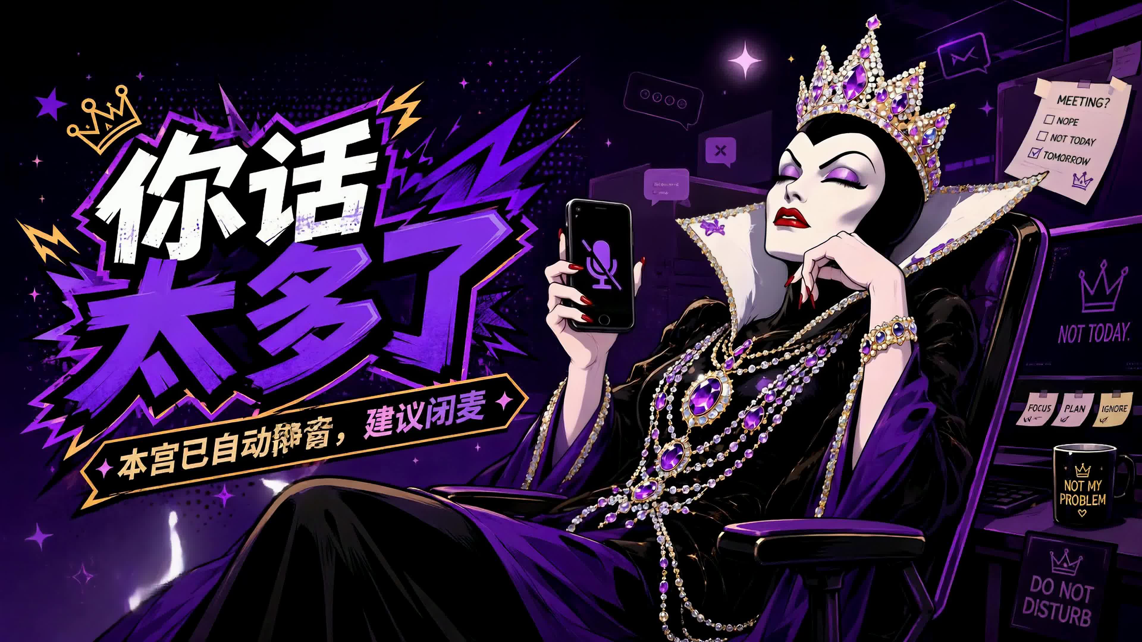 你话太多了建议闭麦