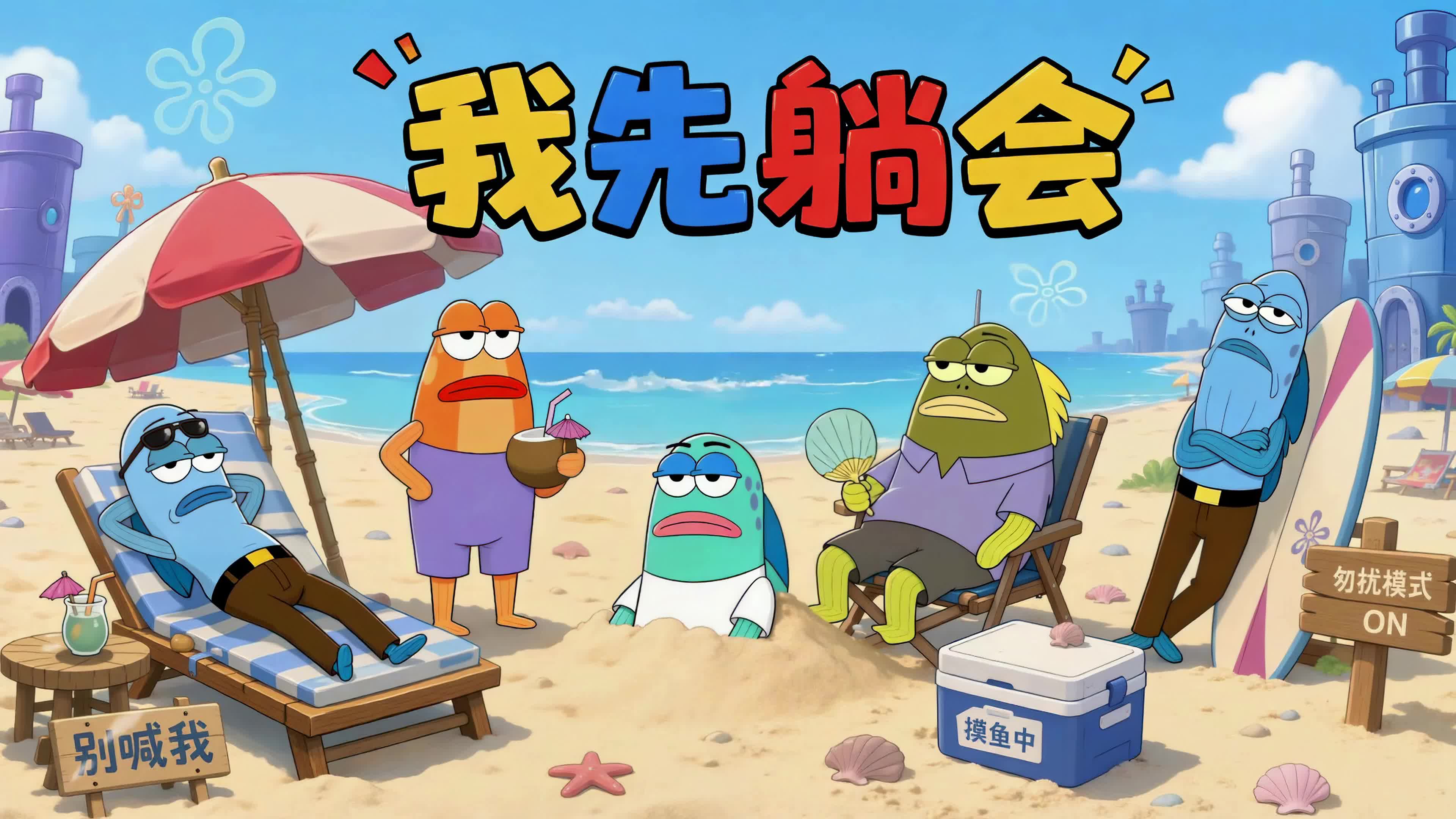 我先躺会路人鱼