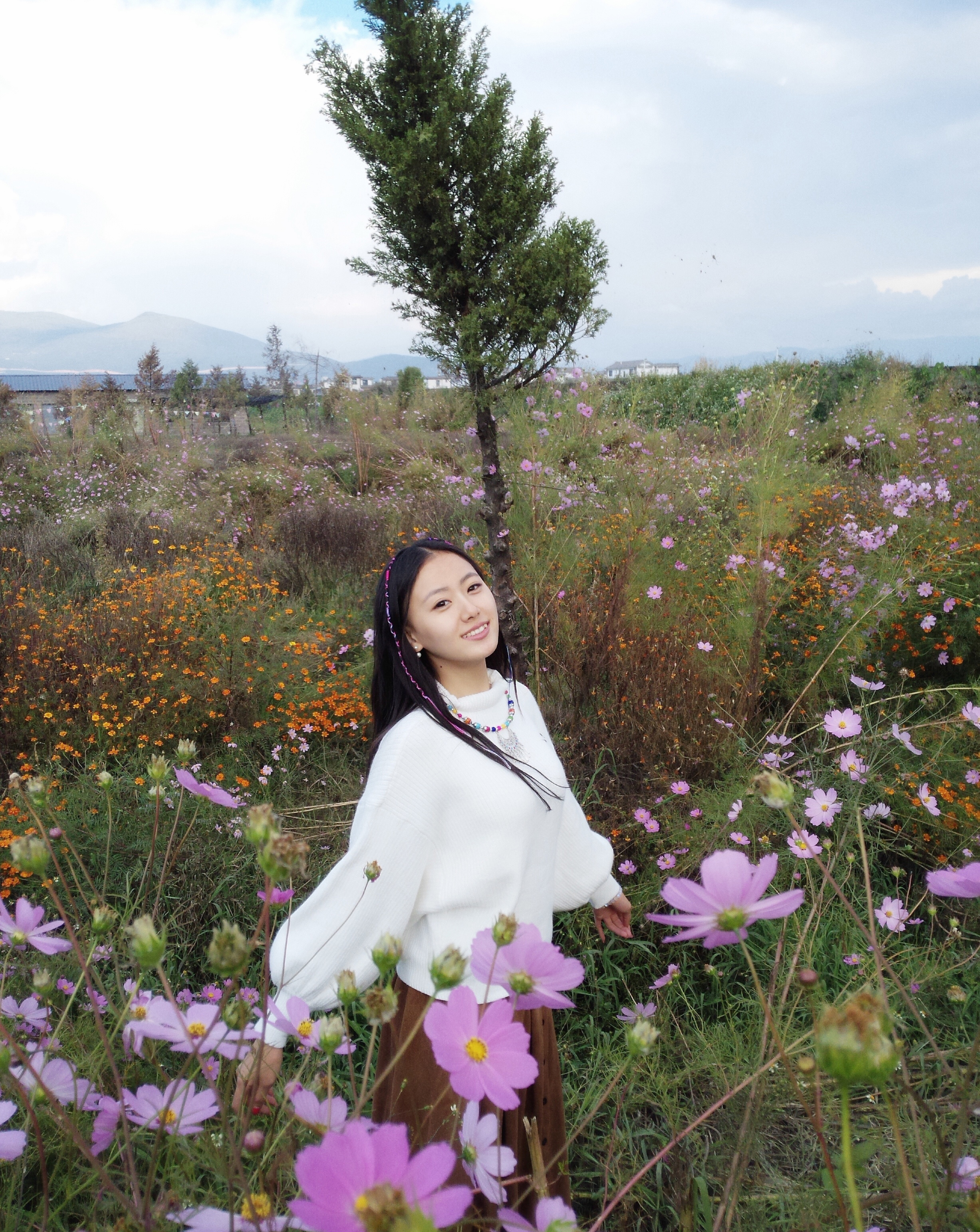 李嘉雯 小花 清新摄影图_4263
