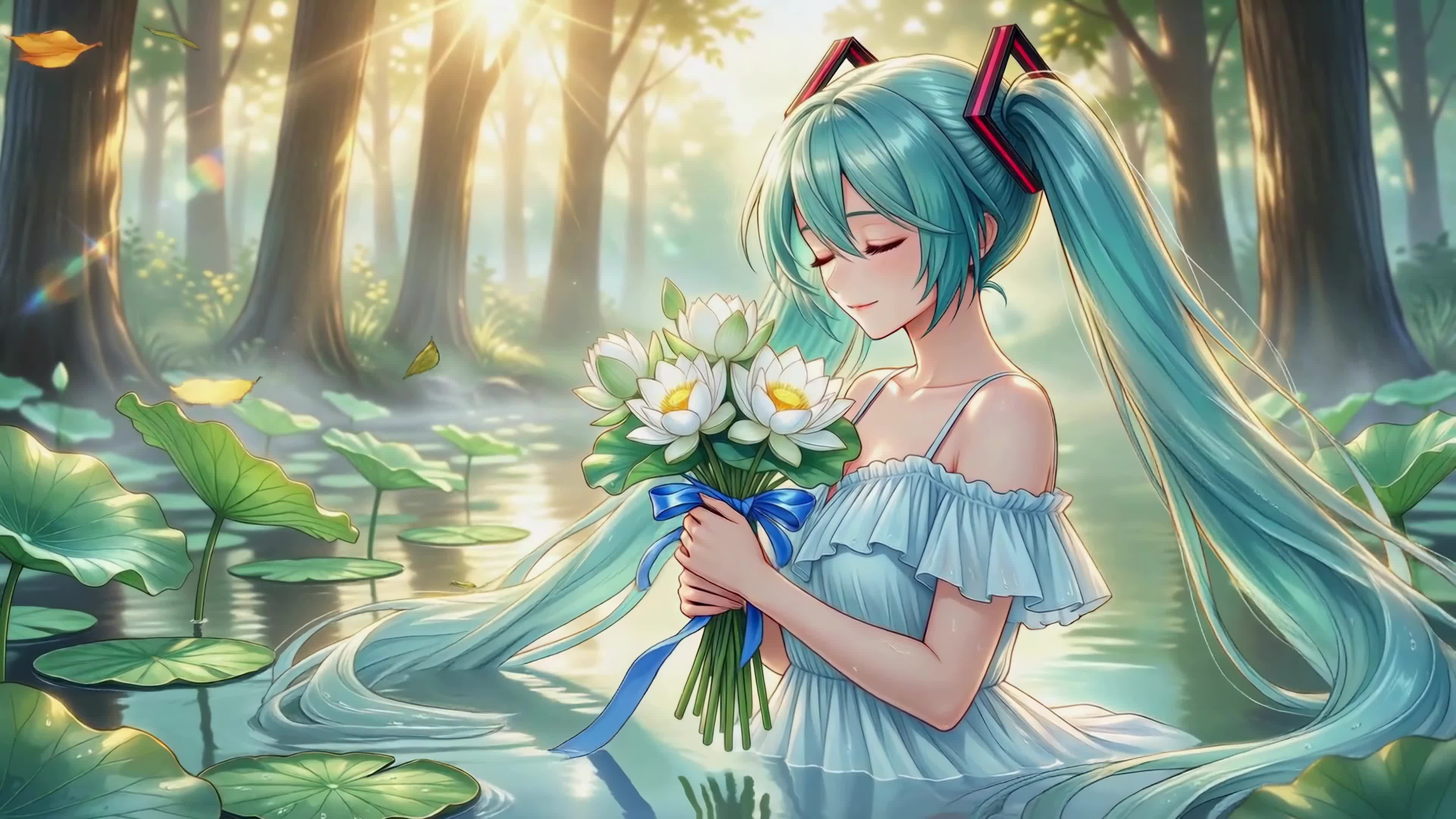 林间湖畔初音未来
