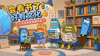 安静充电无情路人鱼