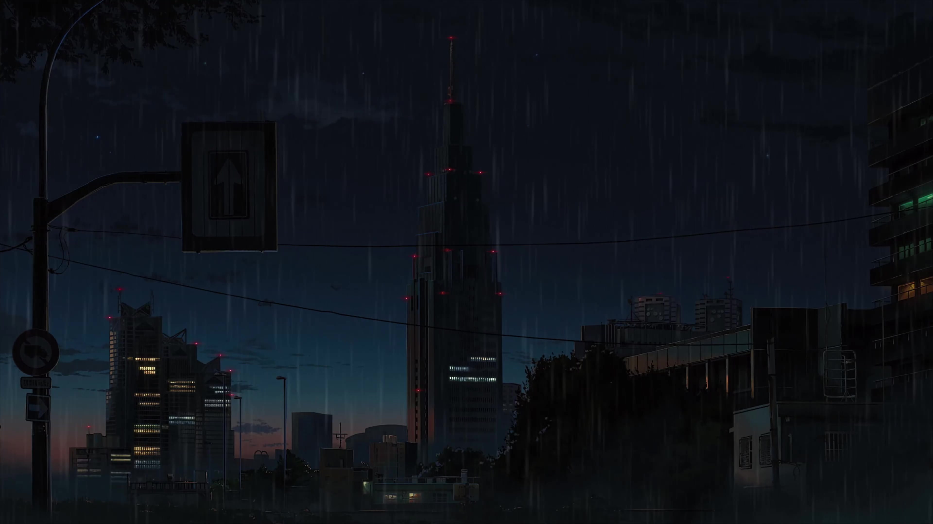 雨夜城市