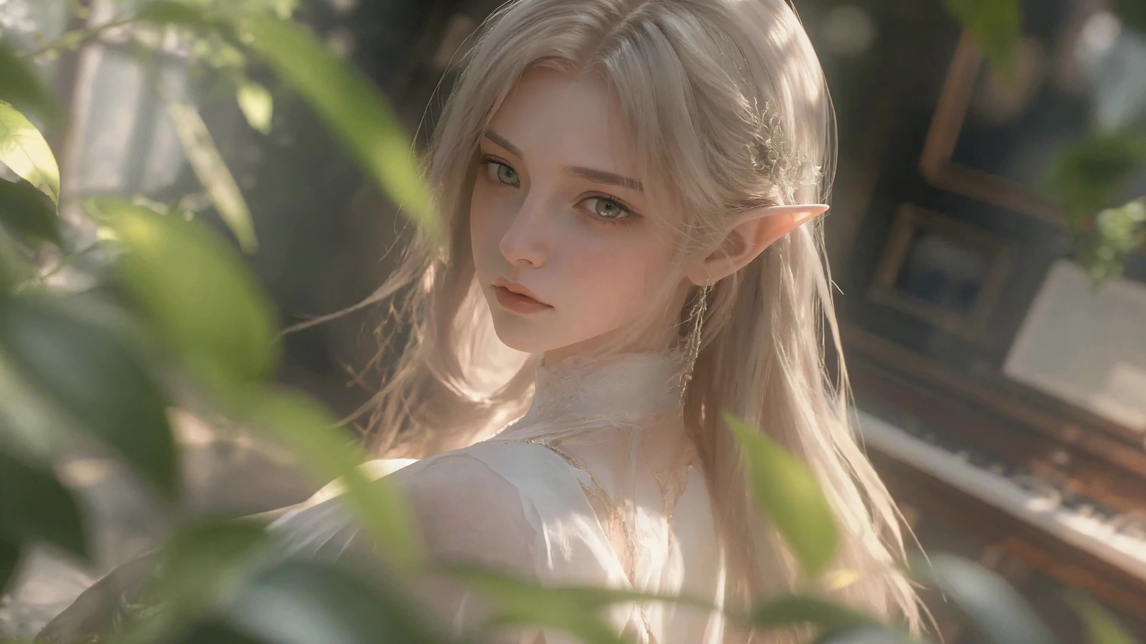 林间精灵少女