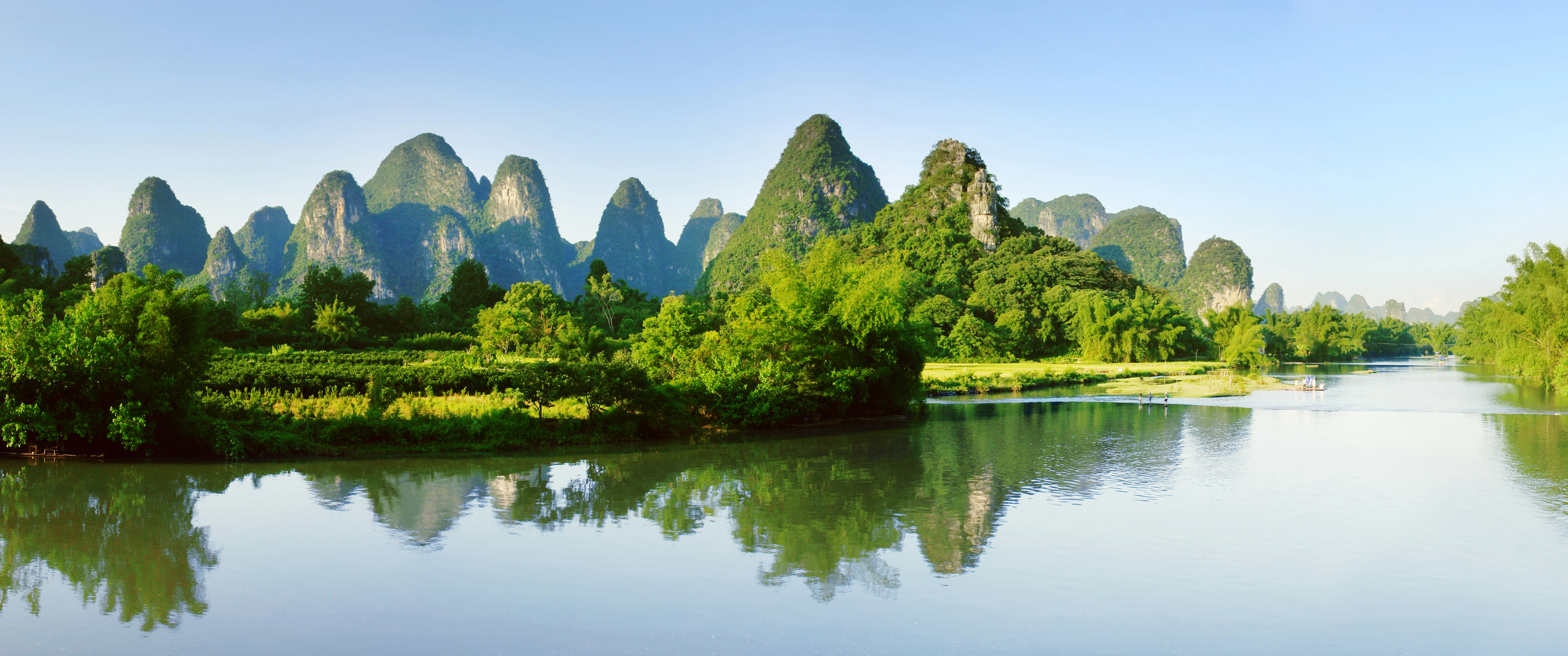 桂林山水风景3440x1440_15808