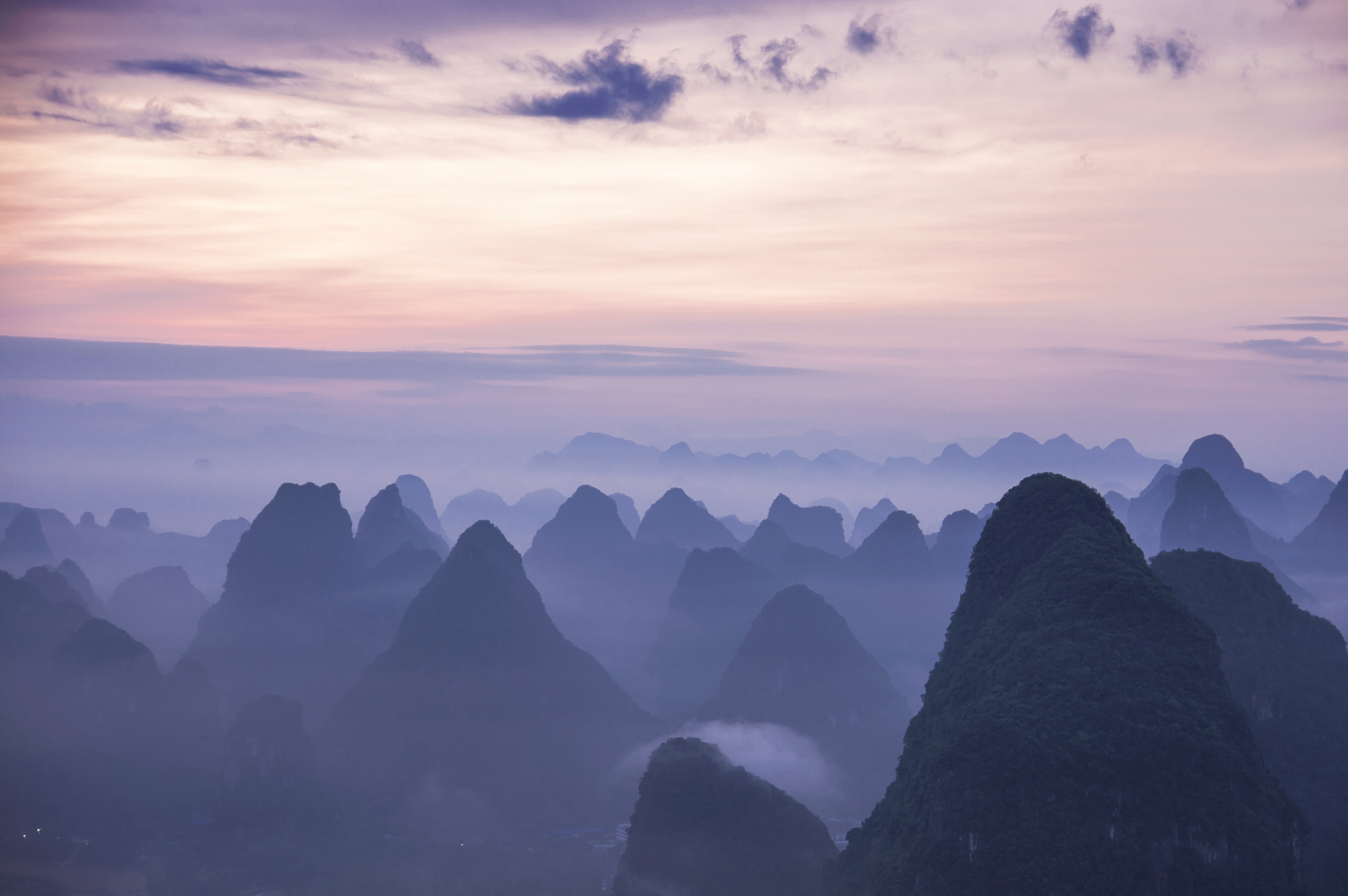 桂林群山5K风景壁纸_8311