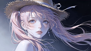 清纯气质马尾女孩