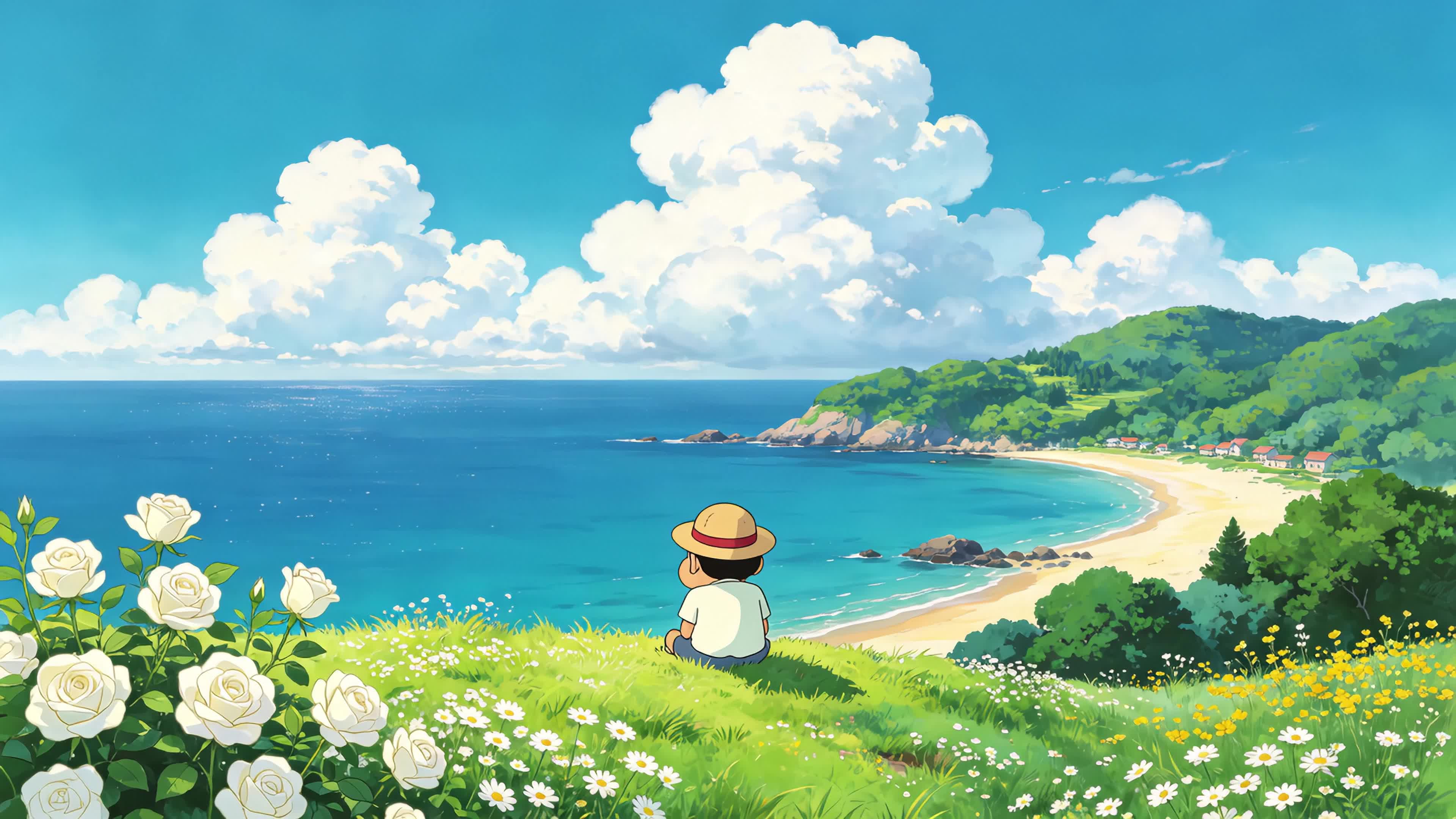 海边看海