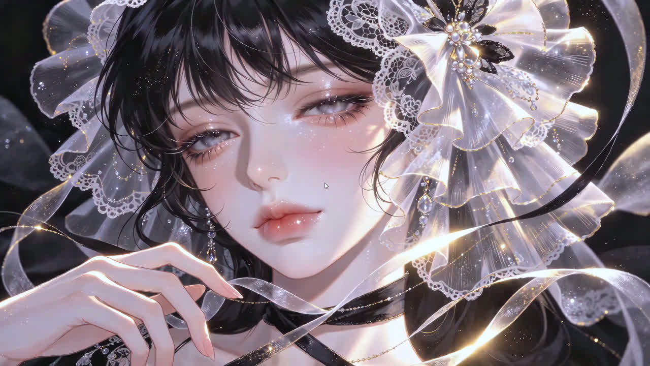 黑白荧光