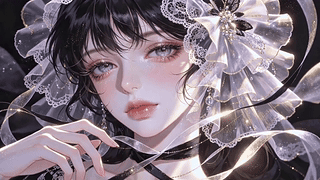 黑白荧光