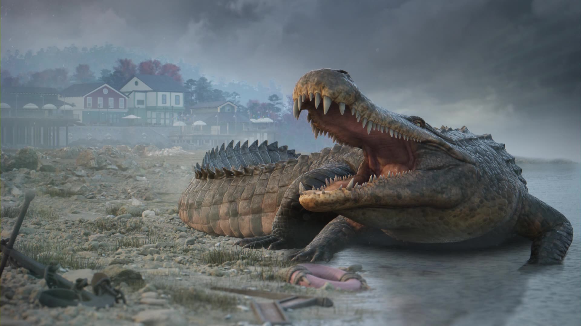 JWE 3 DLC -CROCODILIA COAST- DEINOSUCHUS