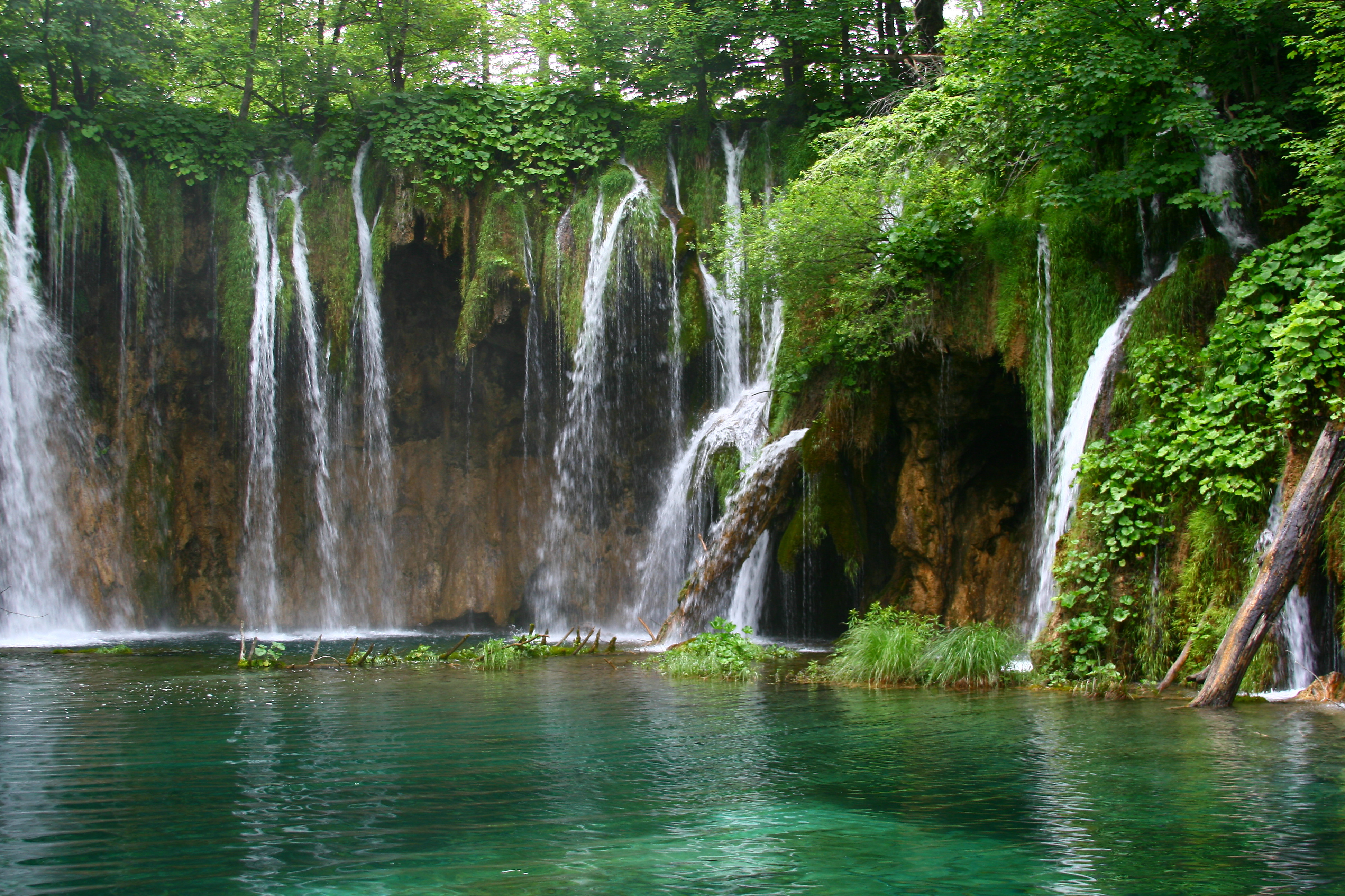 瀑布 水 自然风景 4K壁_10837