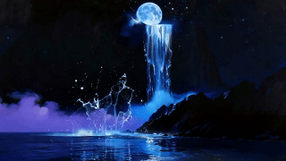 月圆夜景