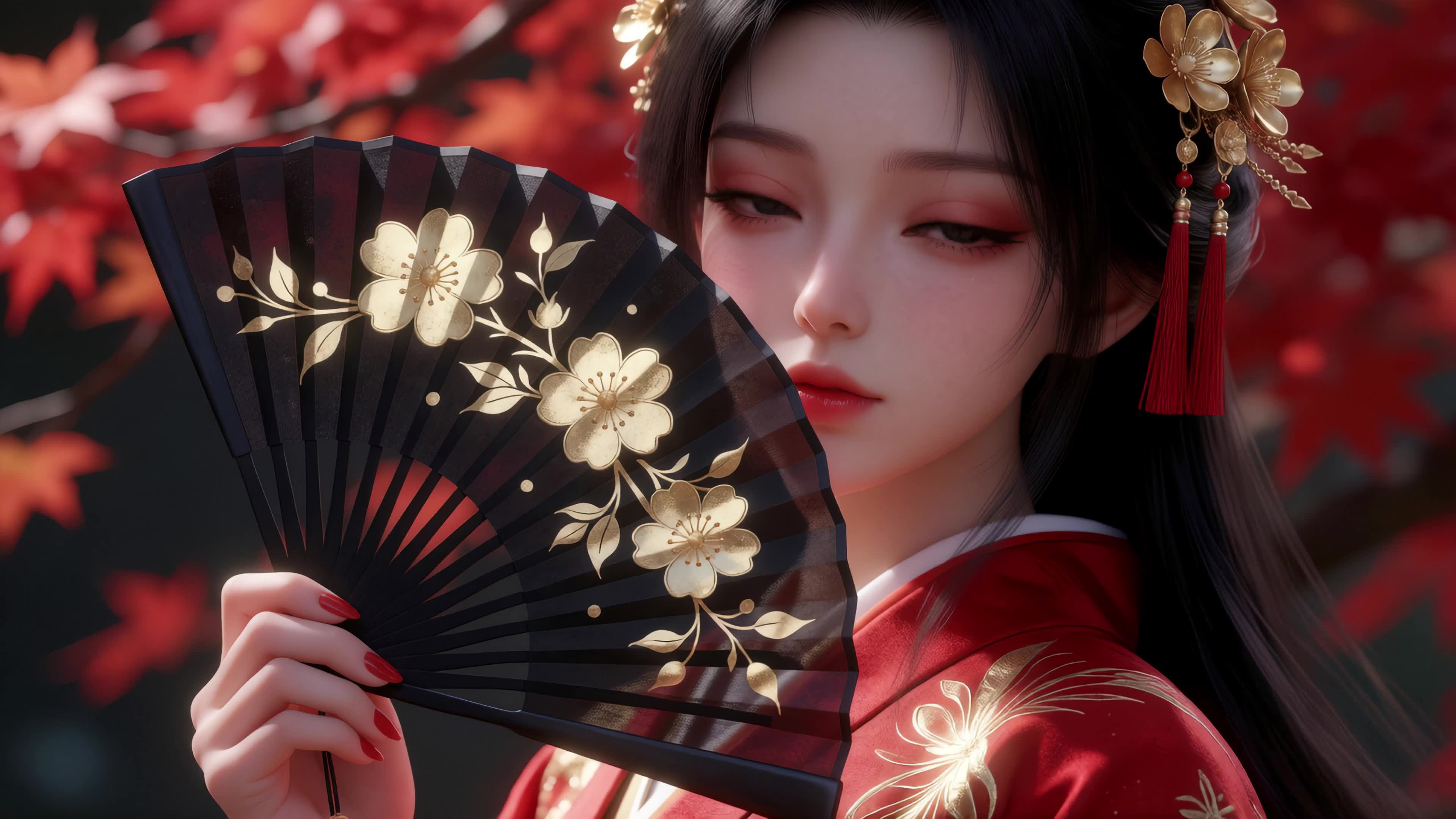 枫叶红妆