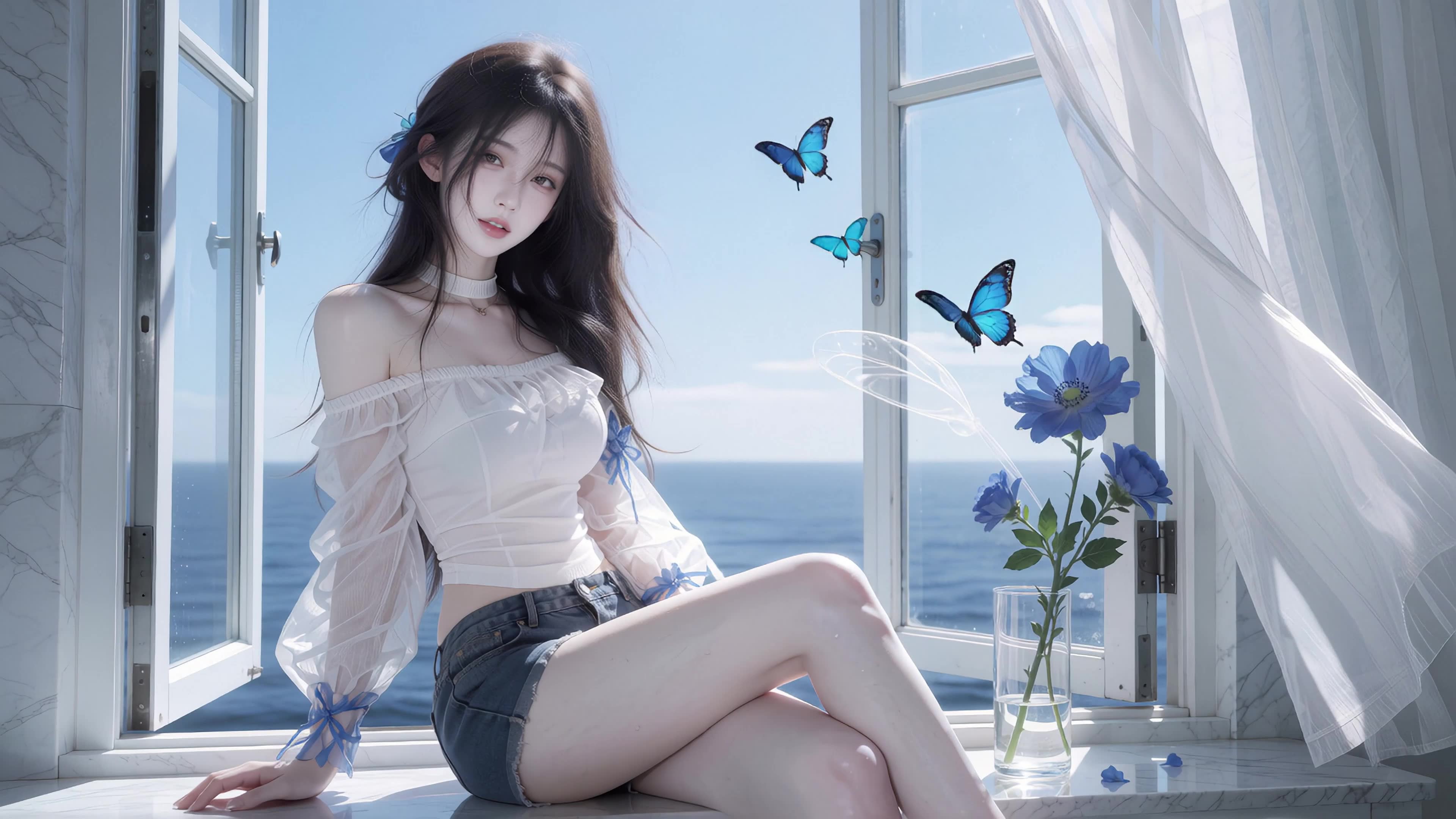 窗边少女