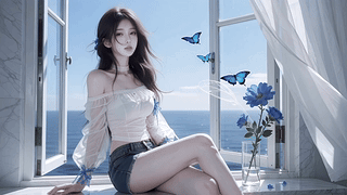 窗边少女