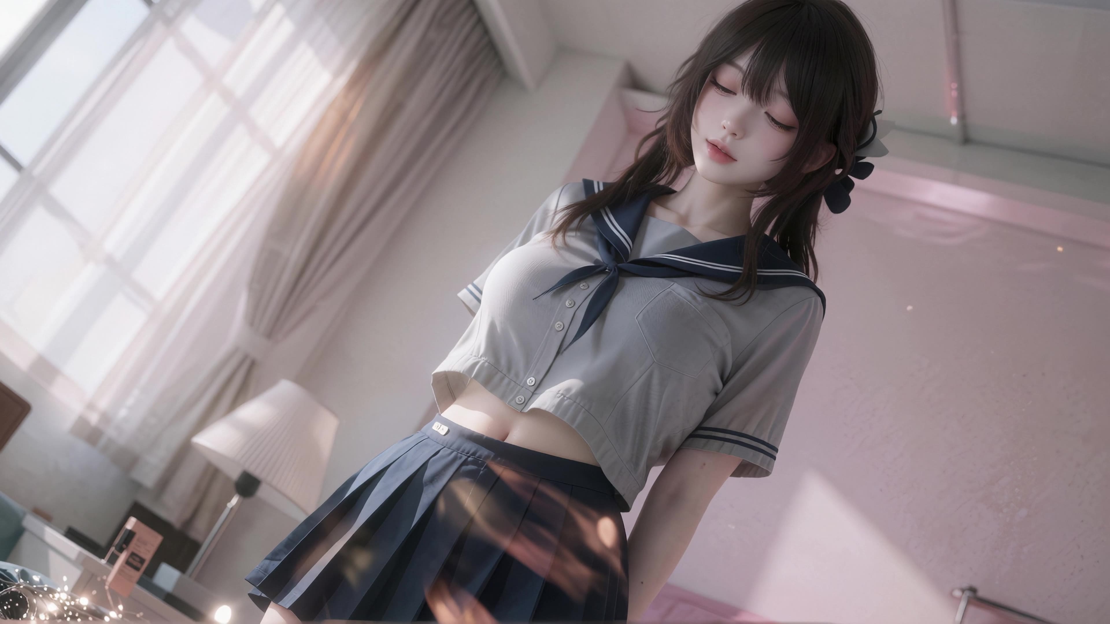 窗边少女