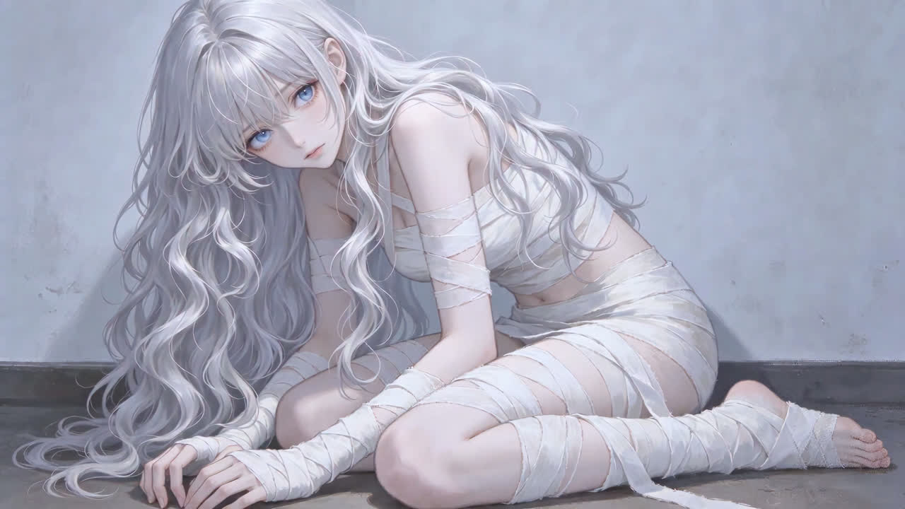 绷带少女