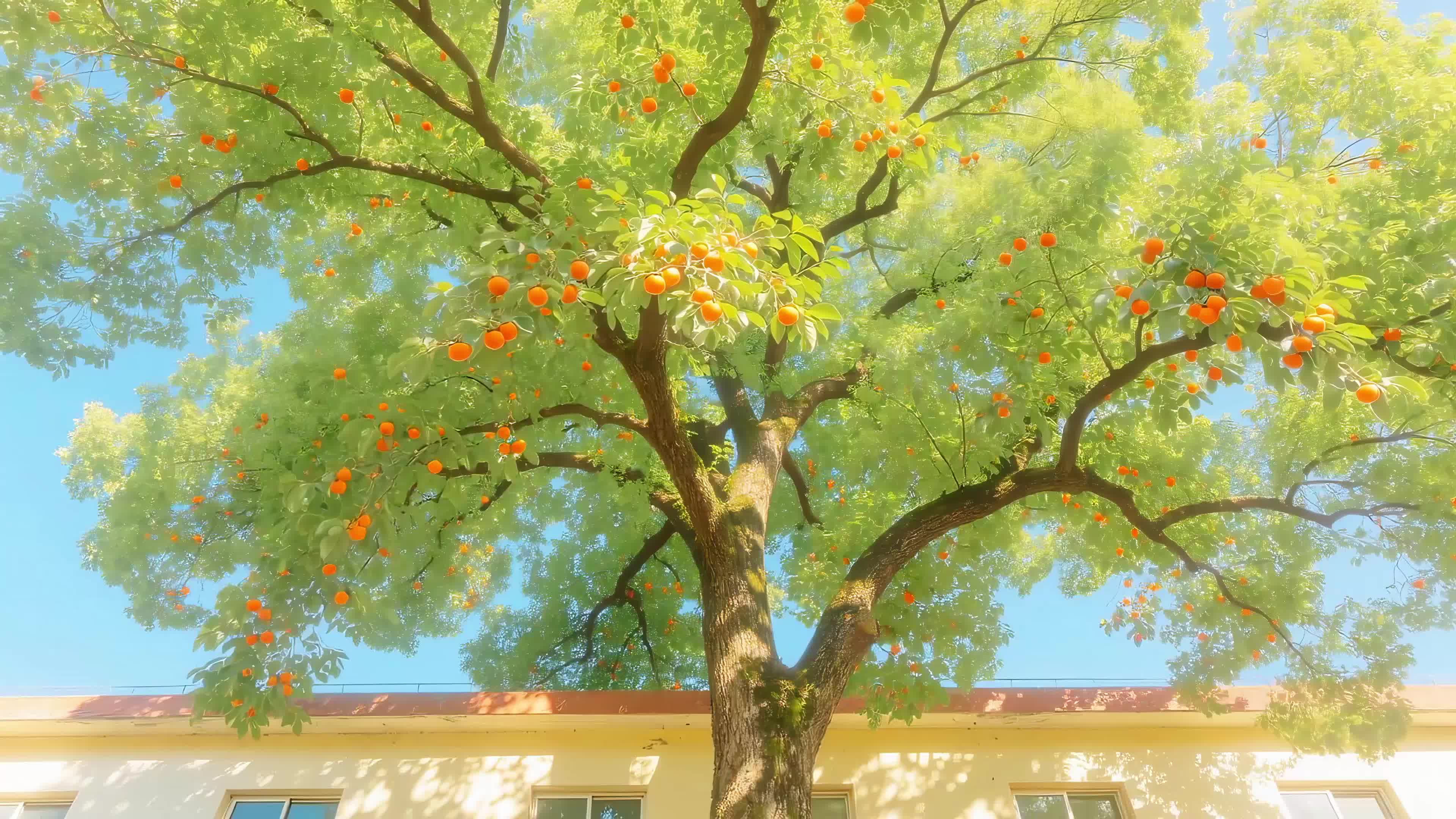 柿子树