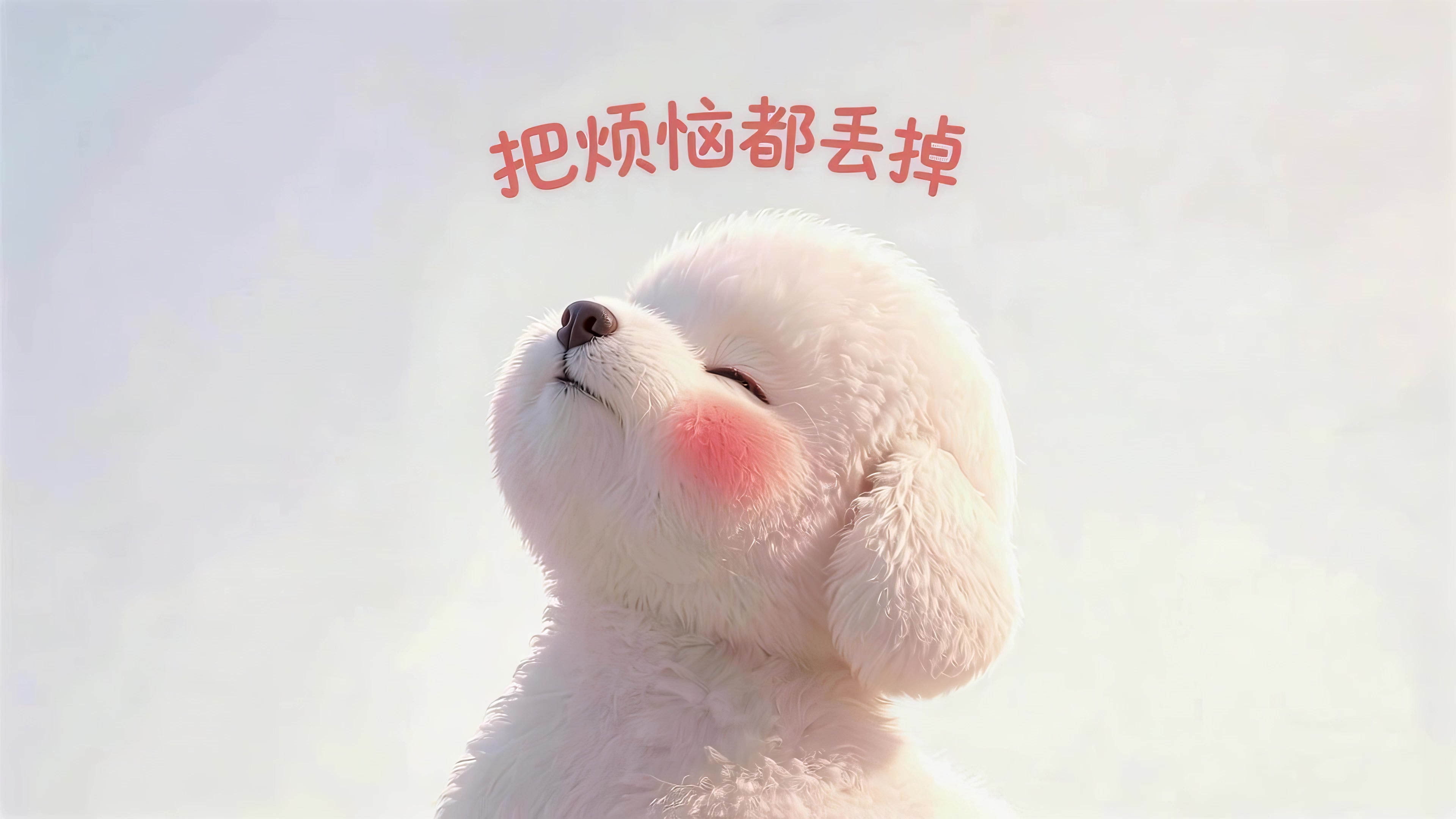 把烦恼都丢掉